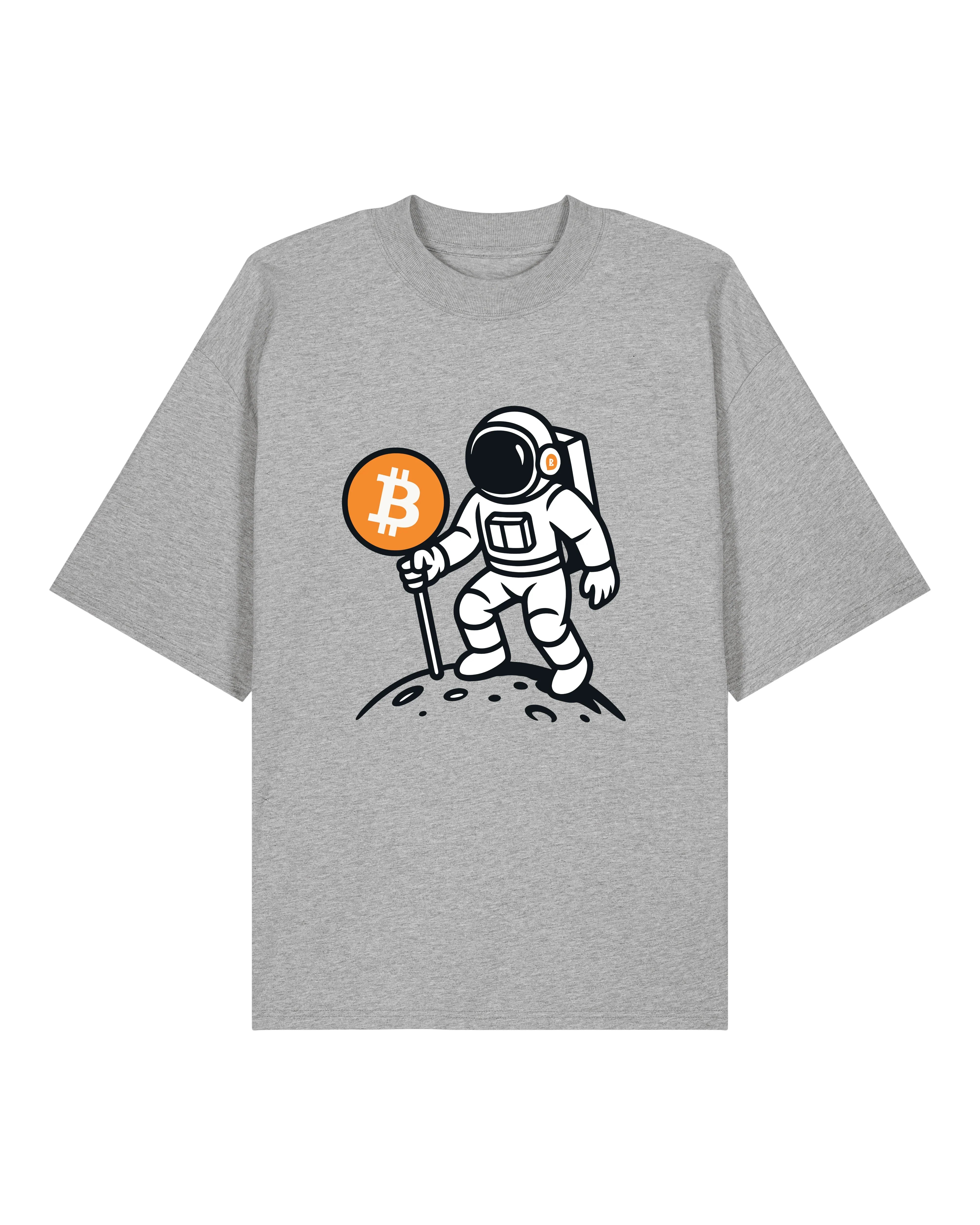 Bitcoin Astronaut T-Shirt – Krypto Shirt mit BTC Motiv | teelavo