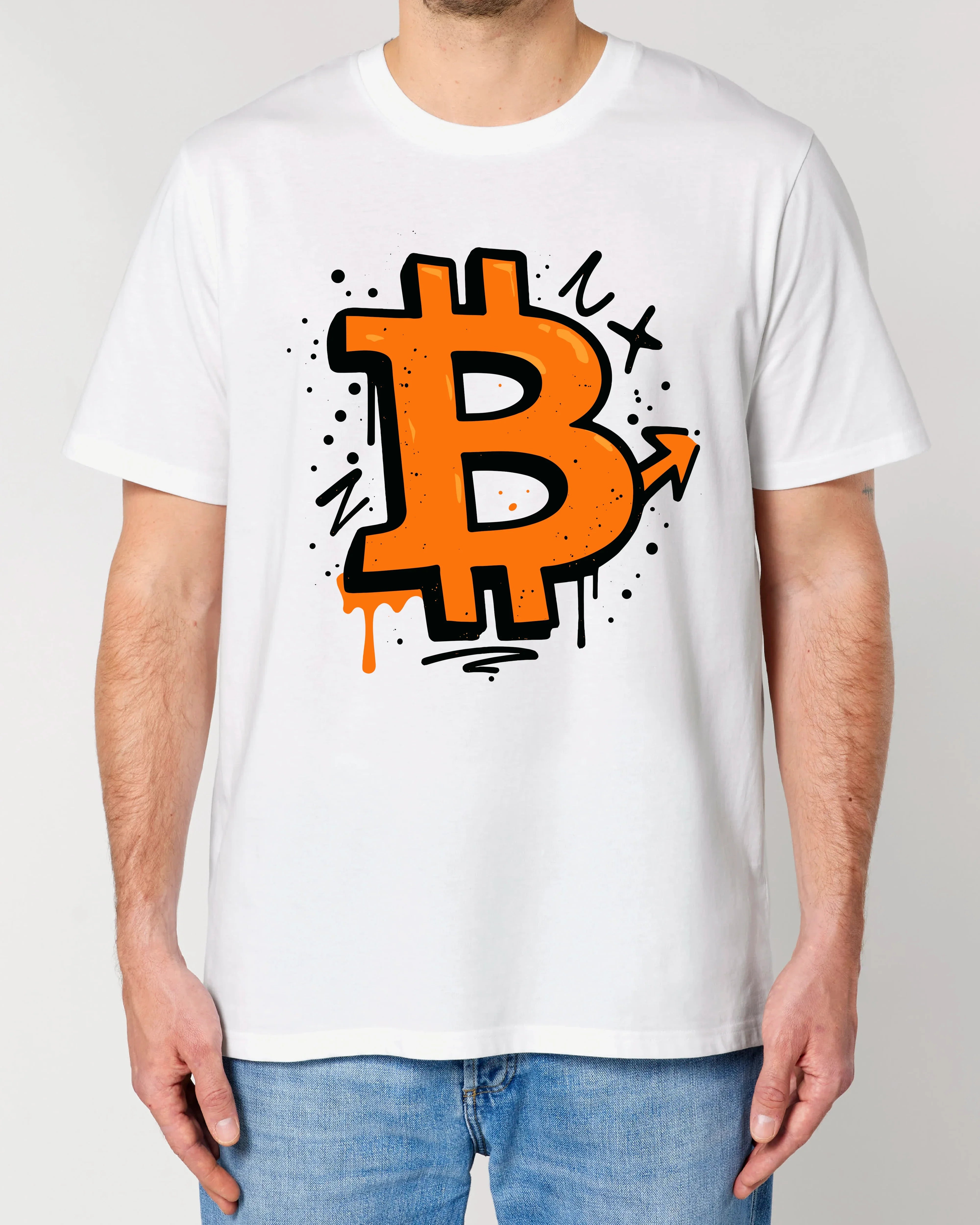 Grafiti Bitcoin - Premium Shirt