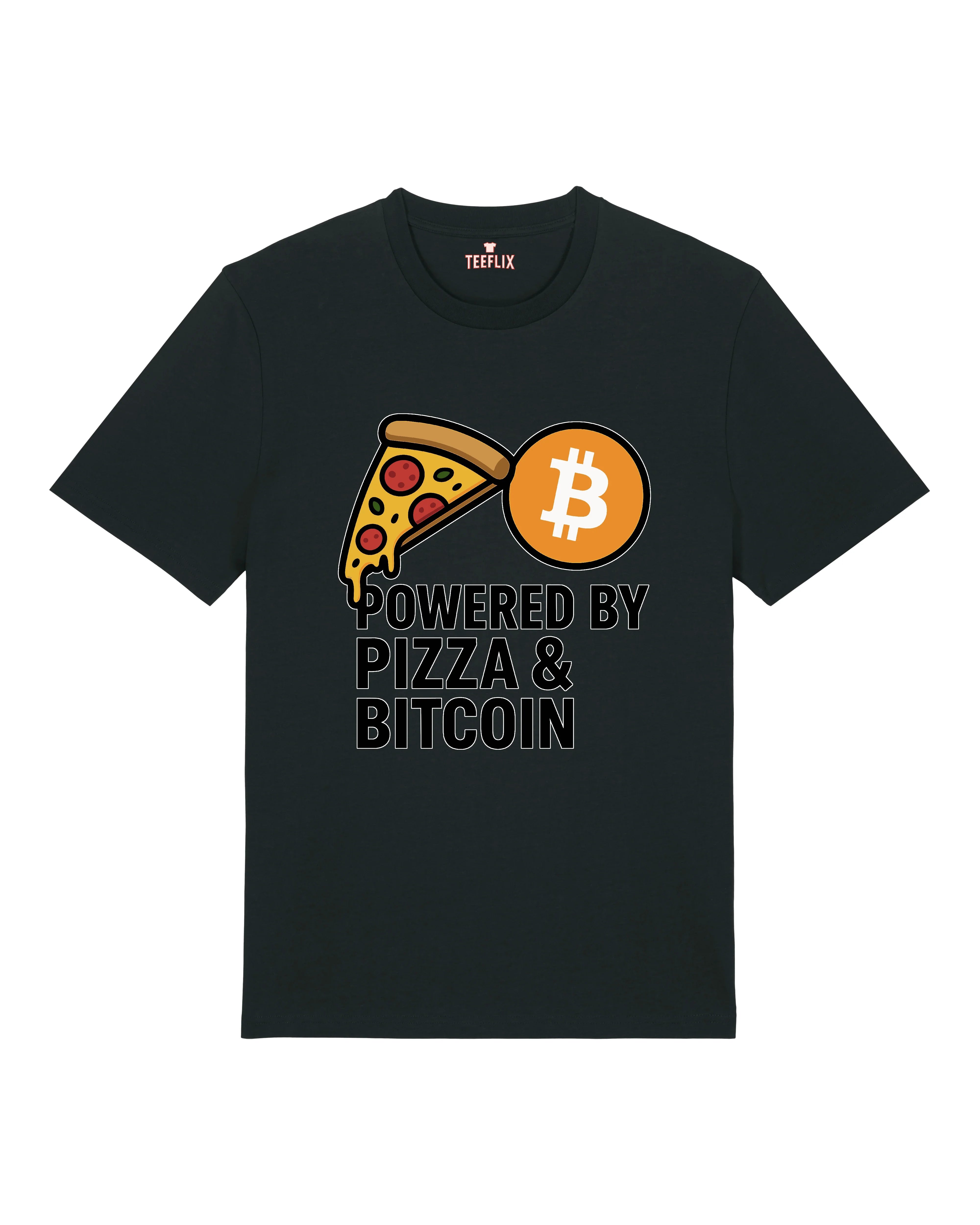 Powered By Pizza & BTC - Premium Shirt