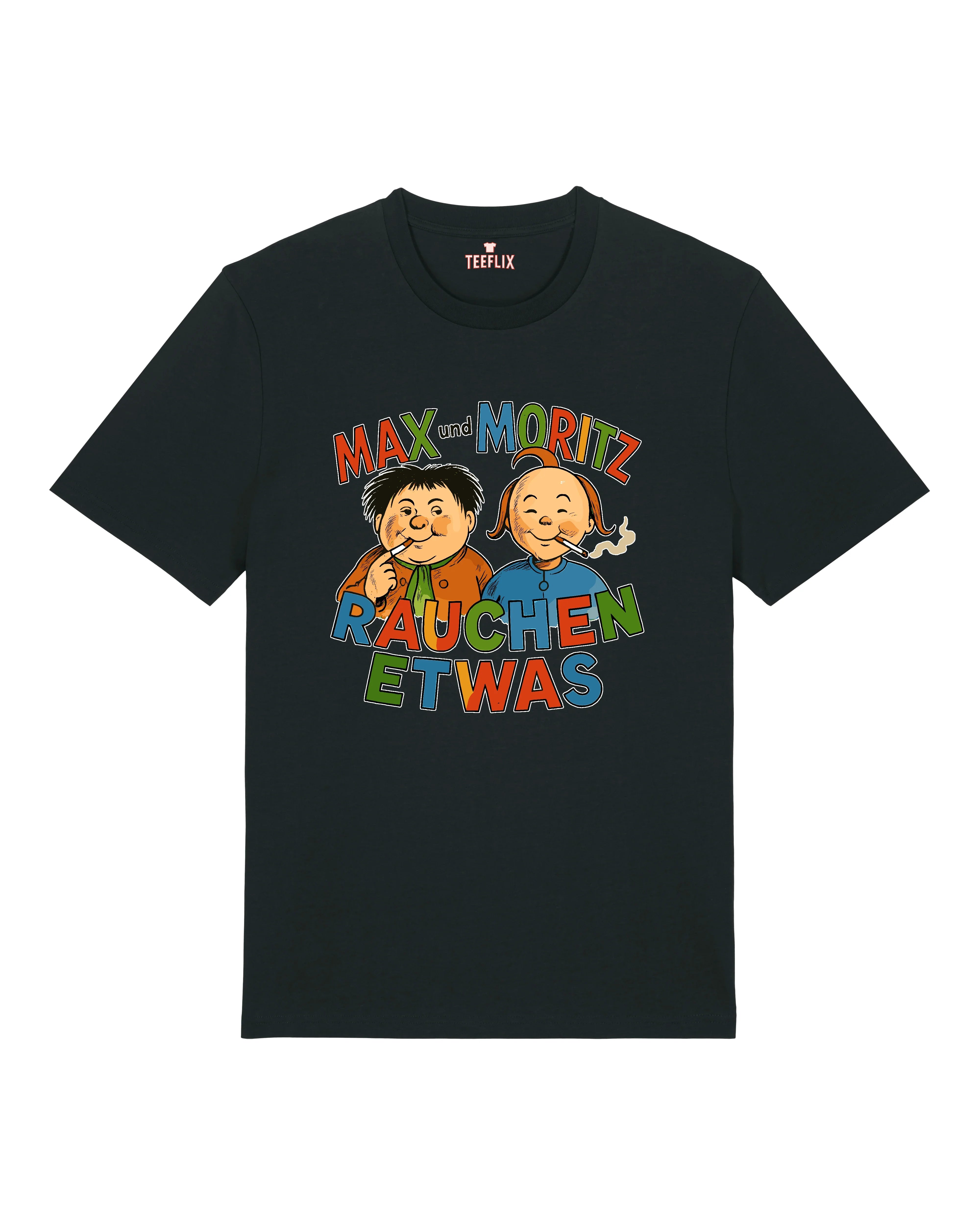 Max und Moritz Rauchen etwas - Premium Shirt Unisex