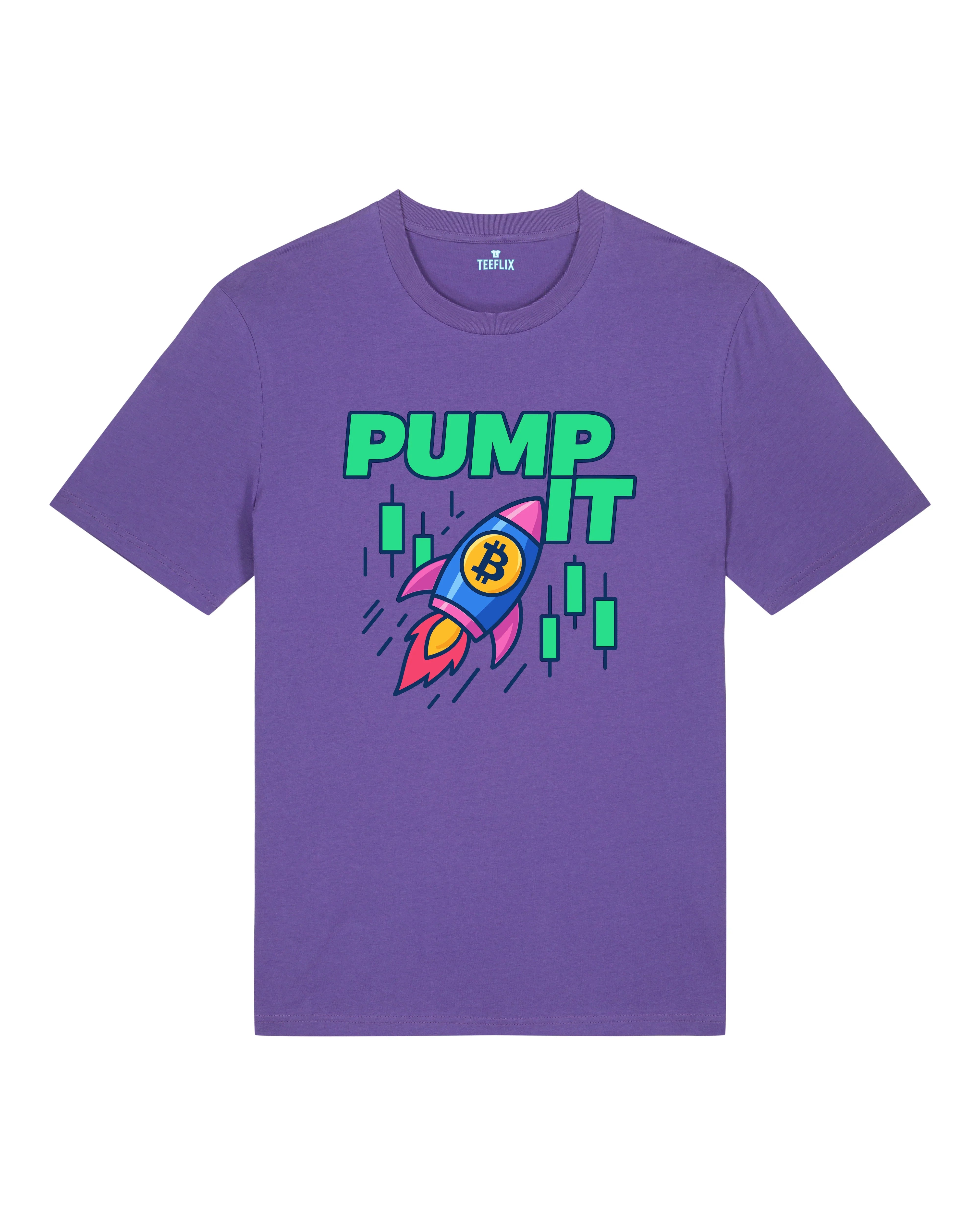 PUMP IT Bitcoin Crypto Shirt | teelavo
