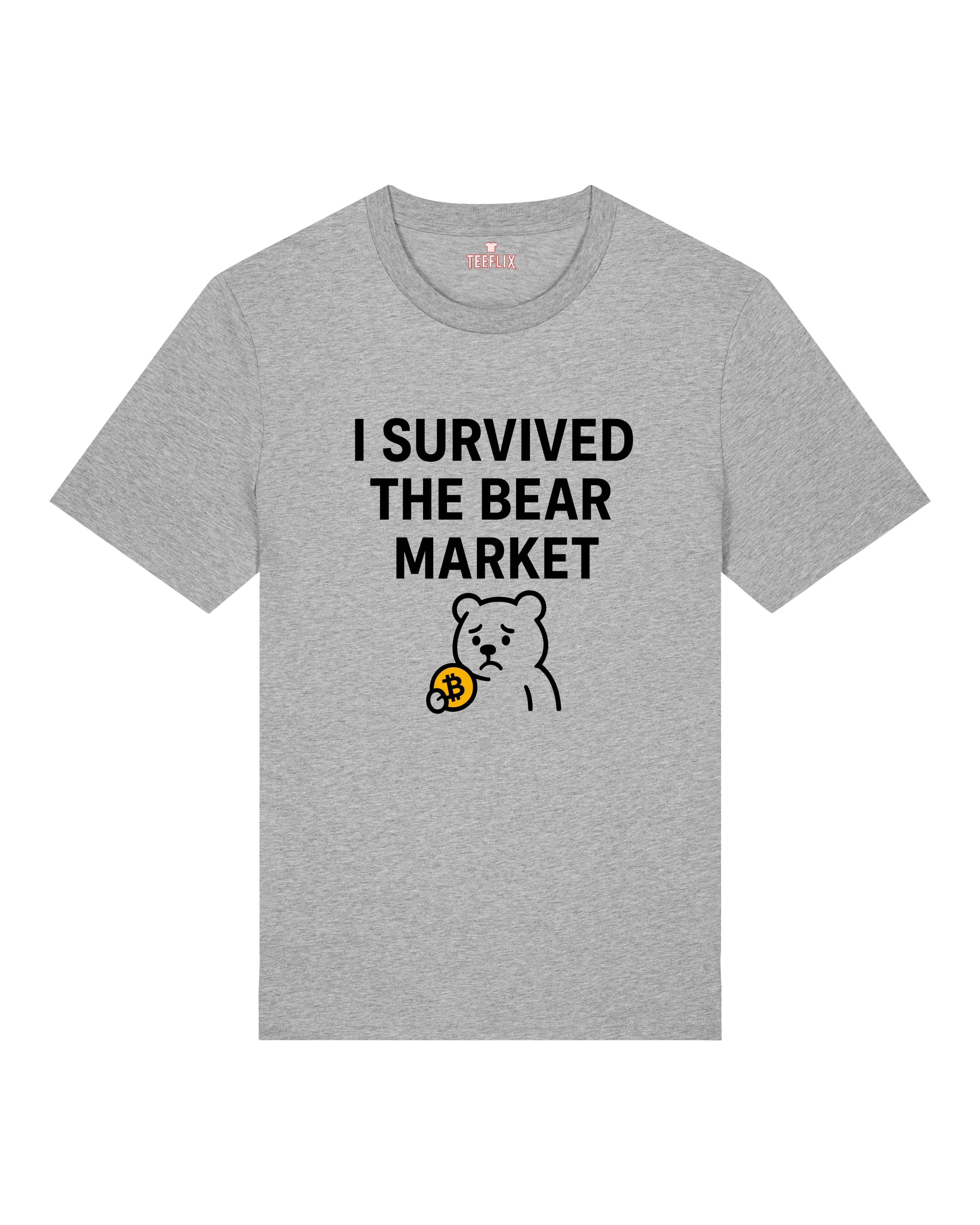 I Survived the Bear Market – Bitcoin HODL Shirt | teelavo Premium Unisex T-Shirt