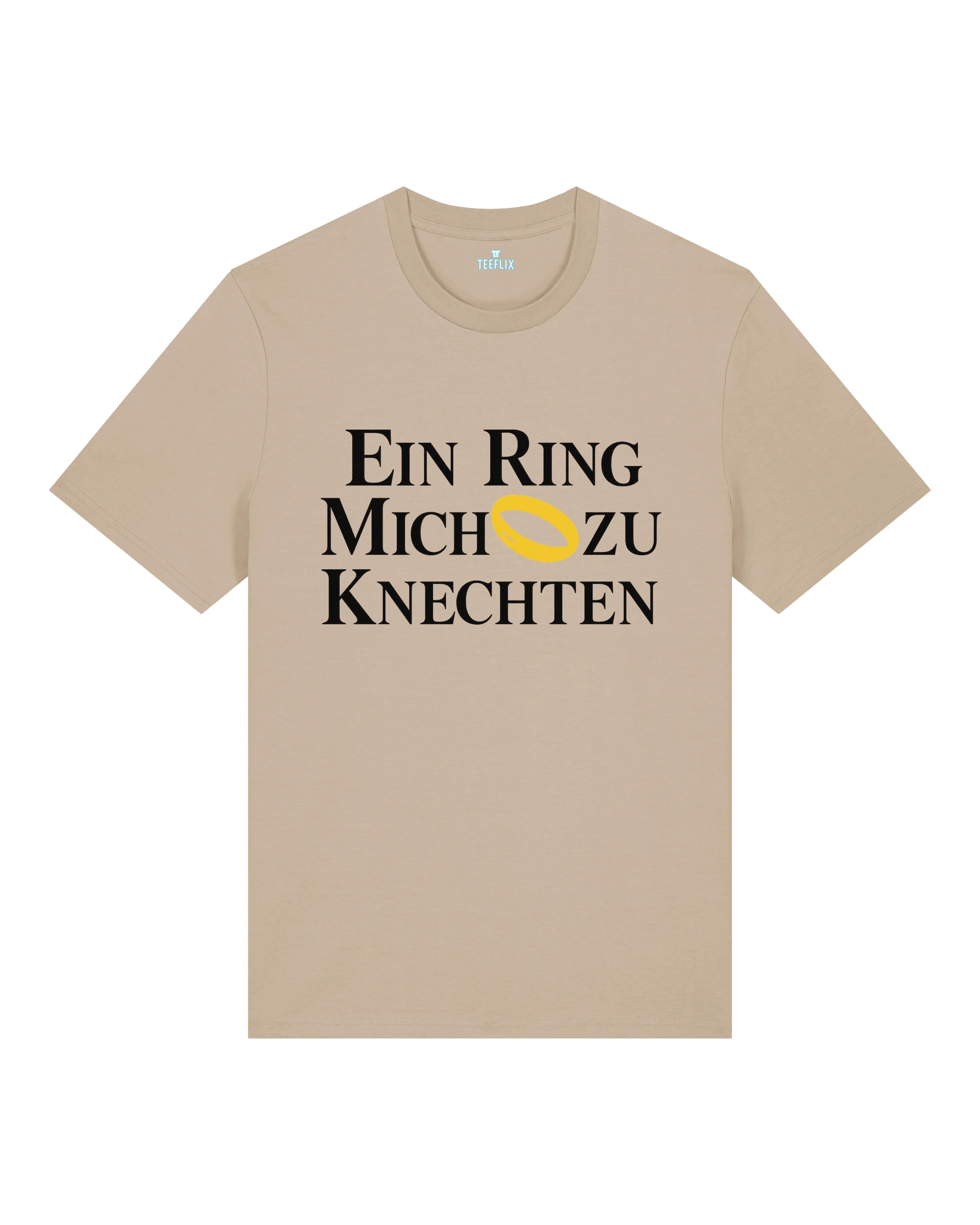 Ein Ring Mich Zu Knechten Shirt Lustig JGA Unisex | teelavo