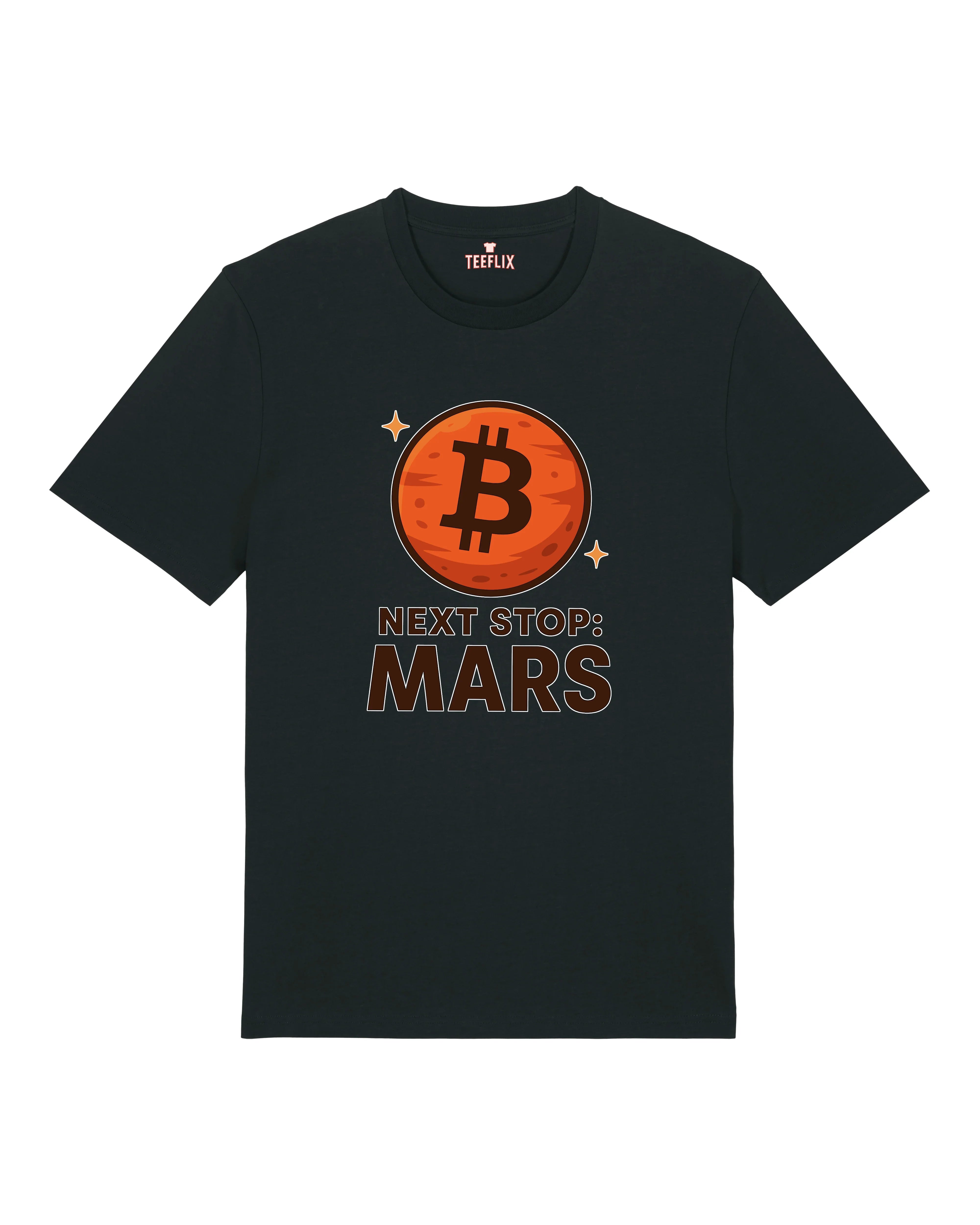 Next Stop: Mars – Bitcoin Premium Unisex Shirt | teelavo