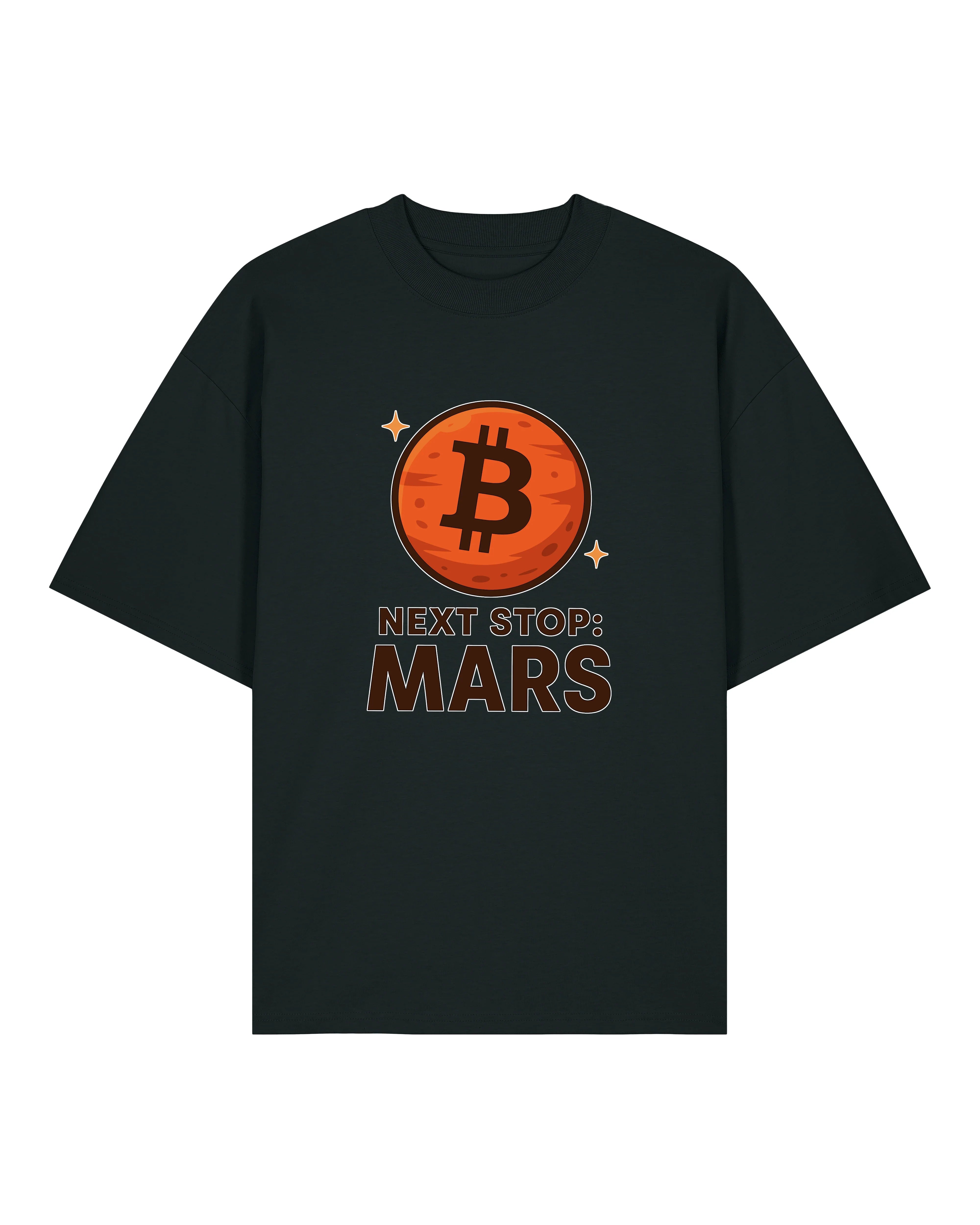 Next Stop: Mars – Bitcoin Premium Unisex Shirt | teelavo