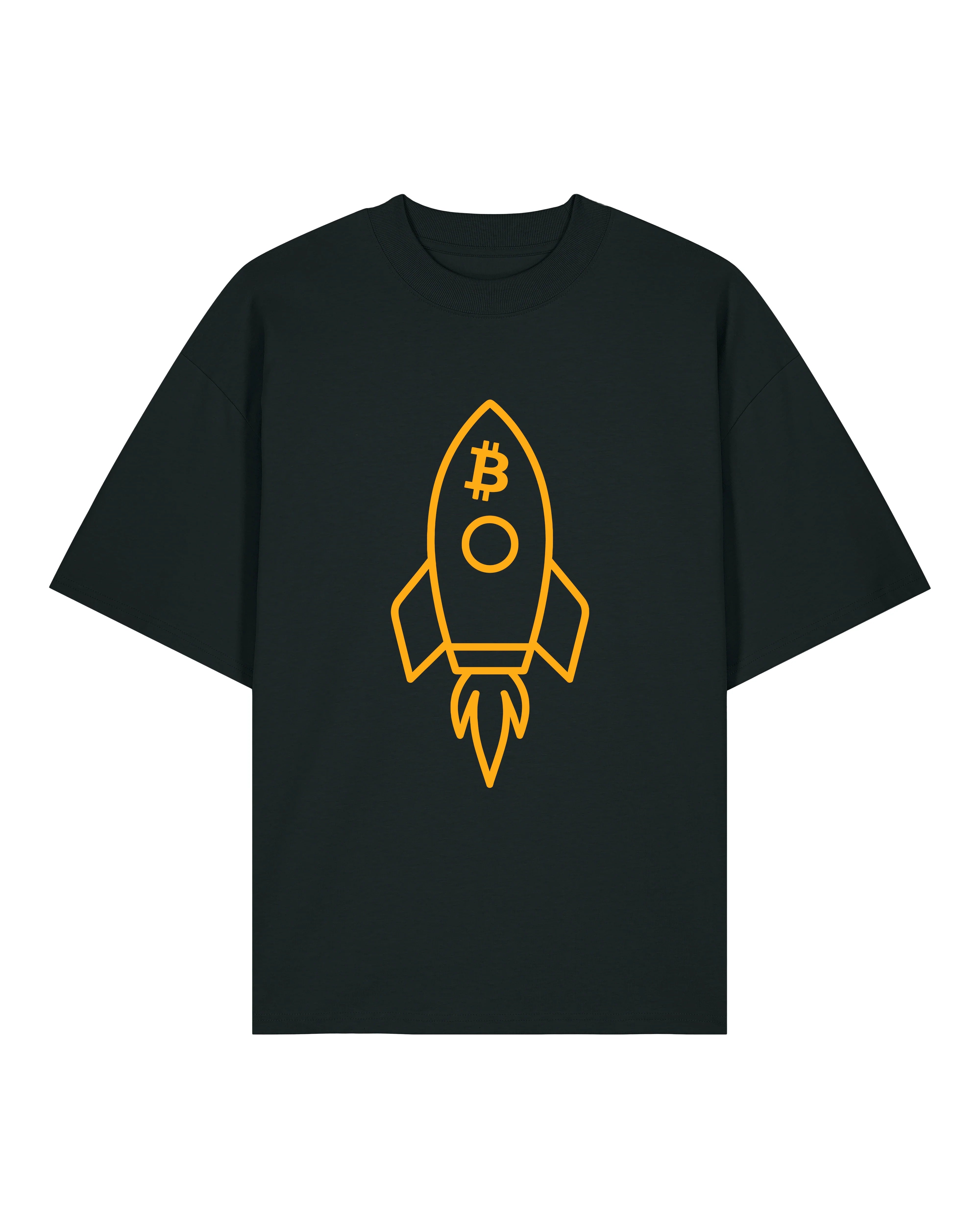Bitcoin Rocket – Krypto Rakete Premium Unisex T-Shirt | teelavo