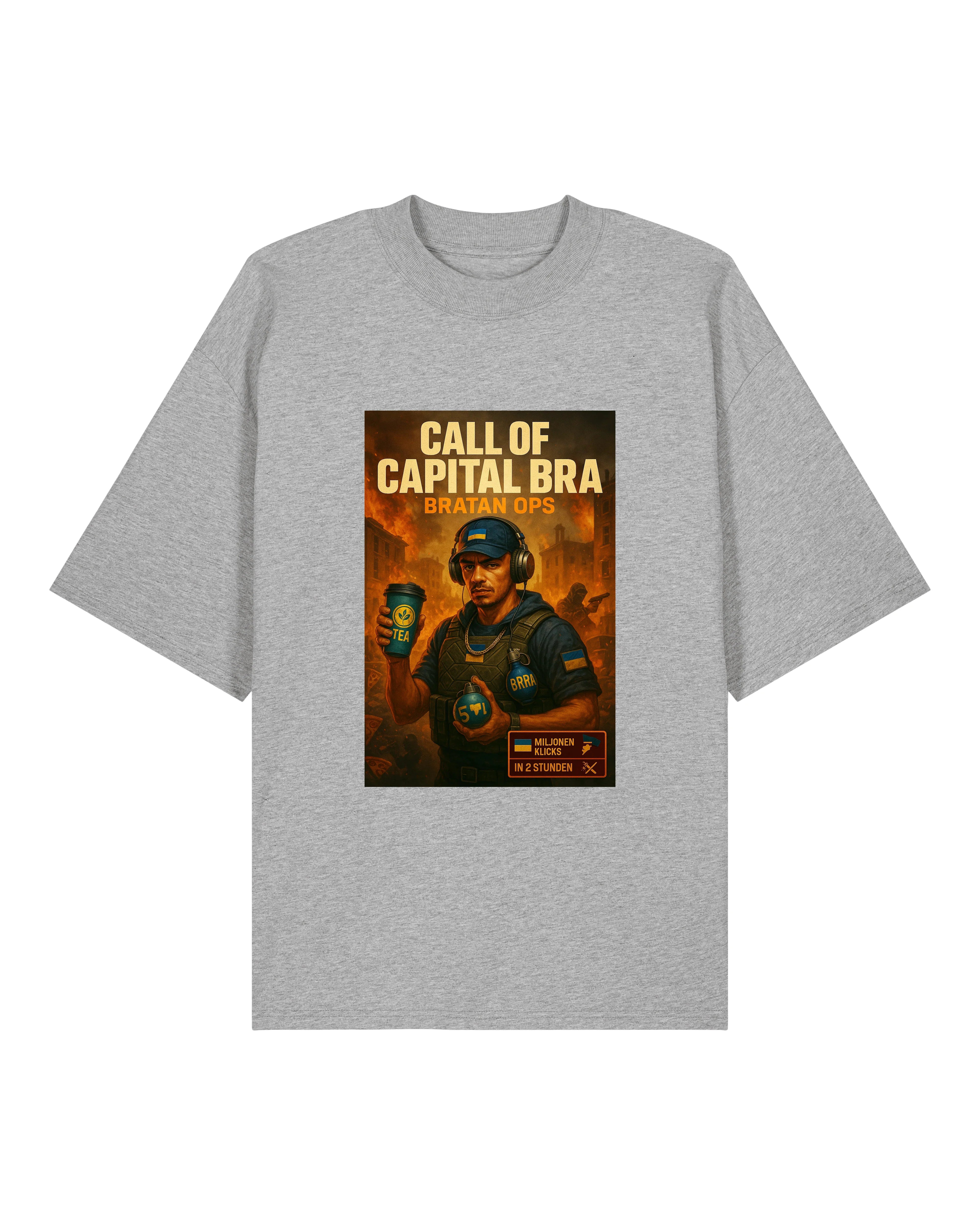 Call of Capital Bra Oversized Shirt