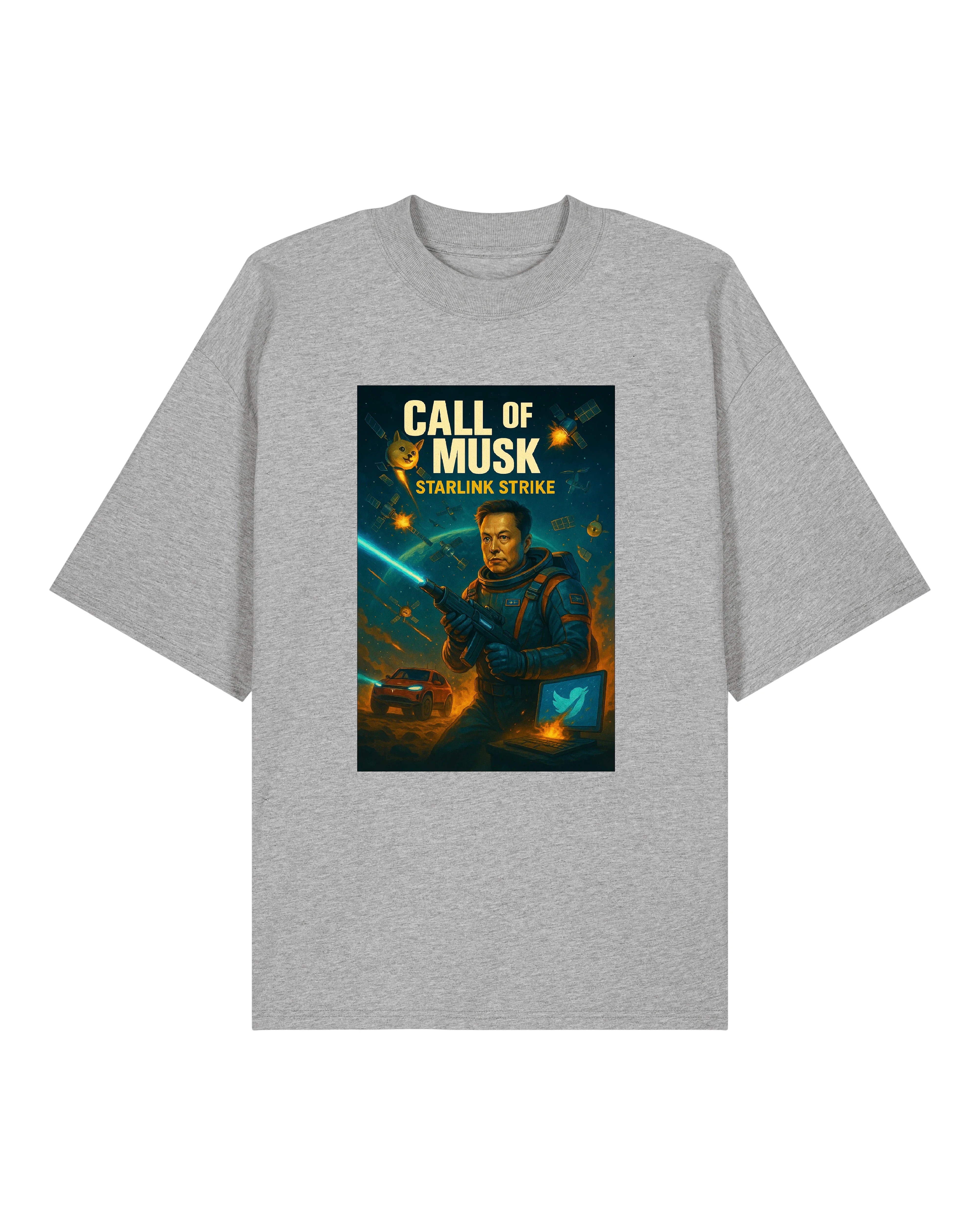 Call of Musk Oversized Shirt