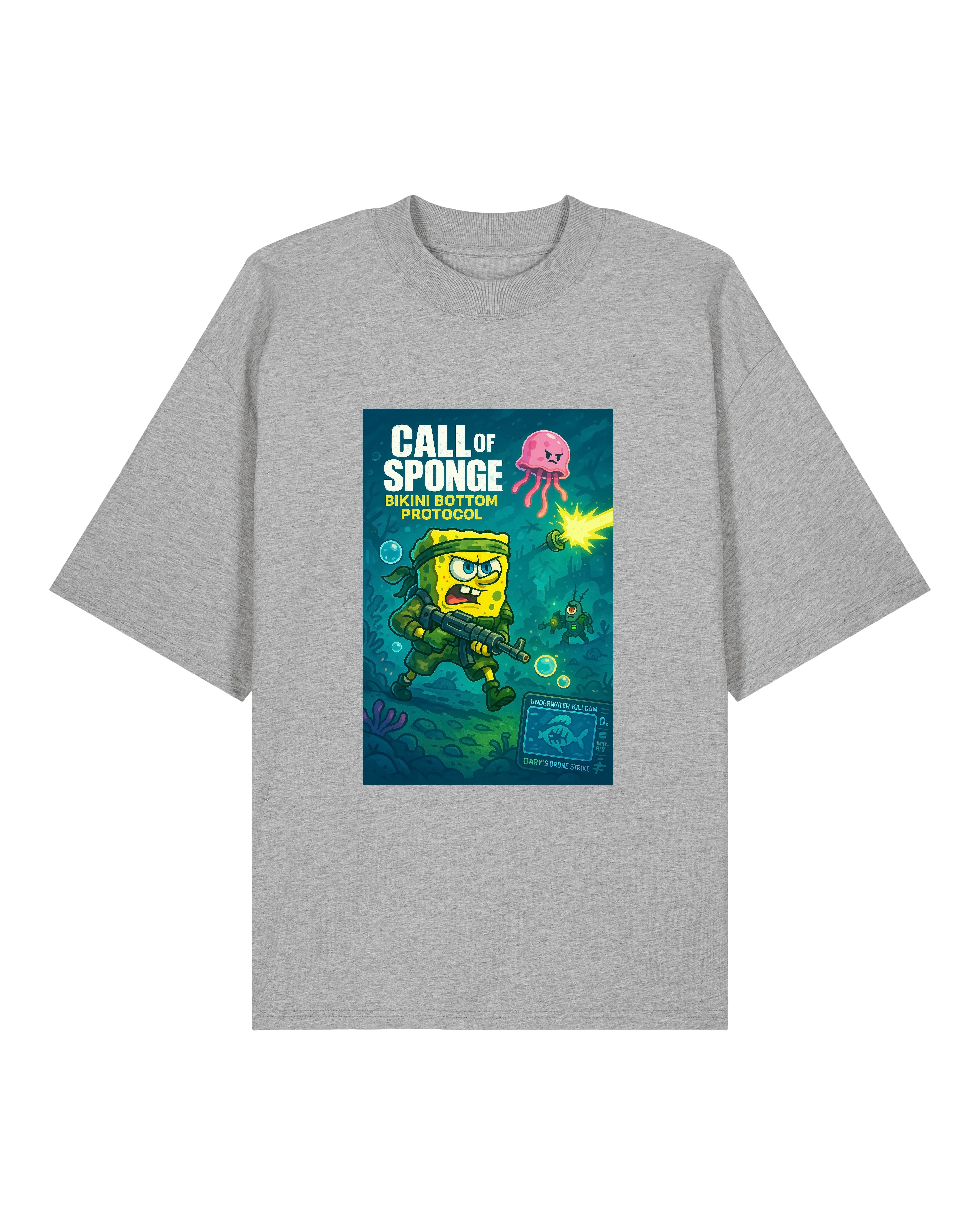 Call of Sponge Oversized Shirt