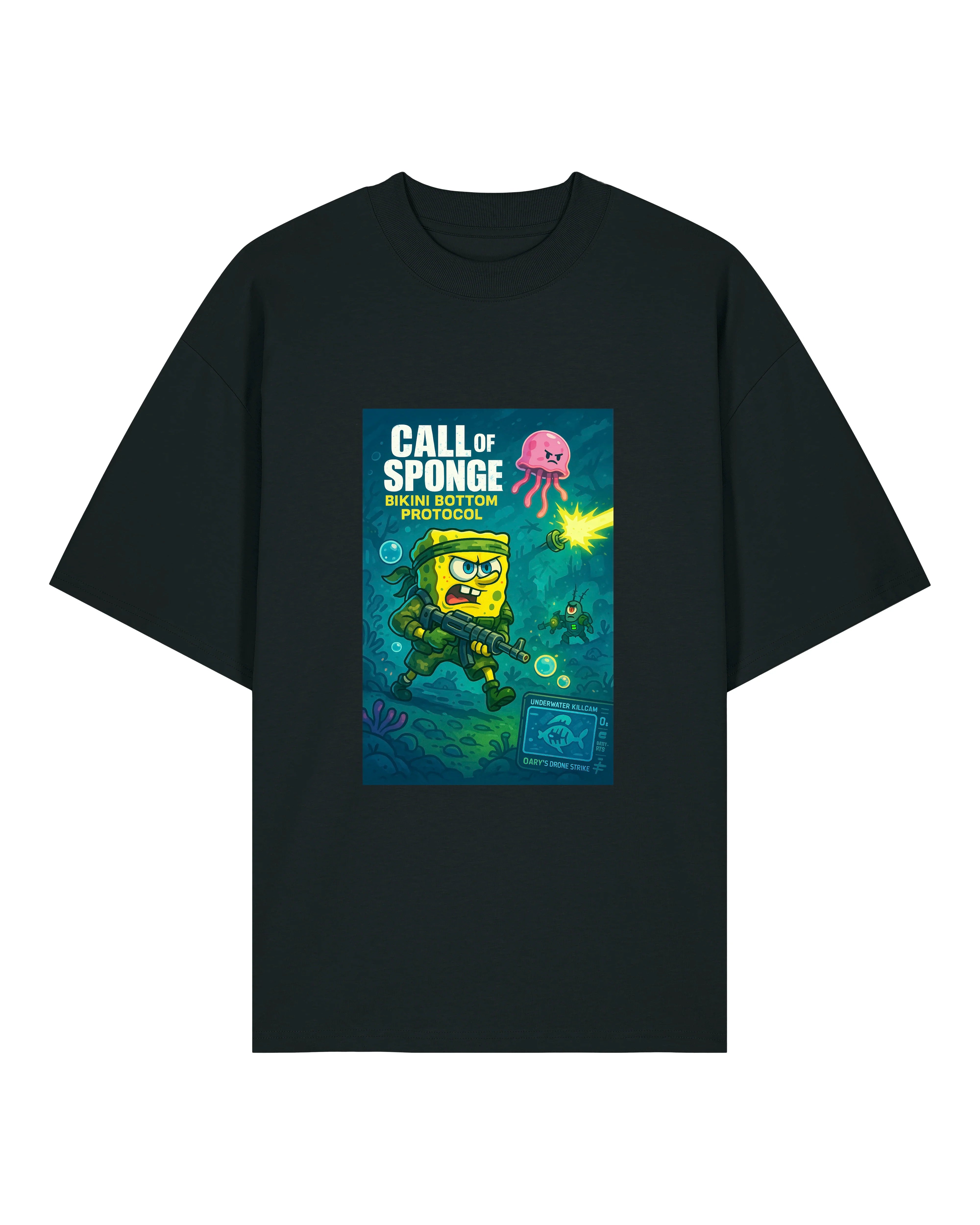 Call of Sponge Oversized Shirt