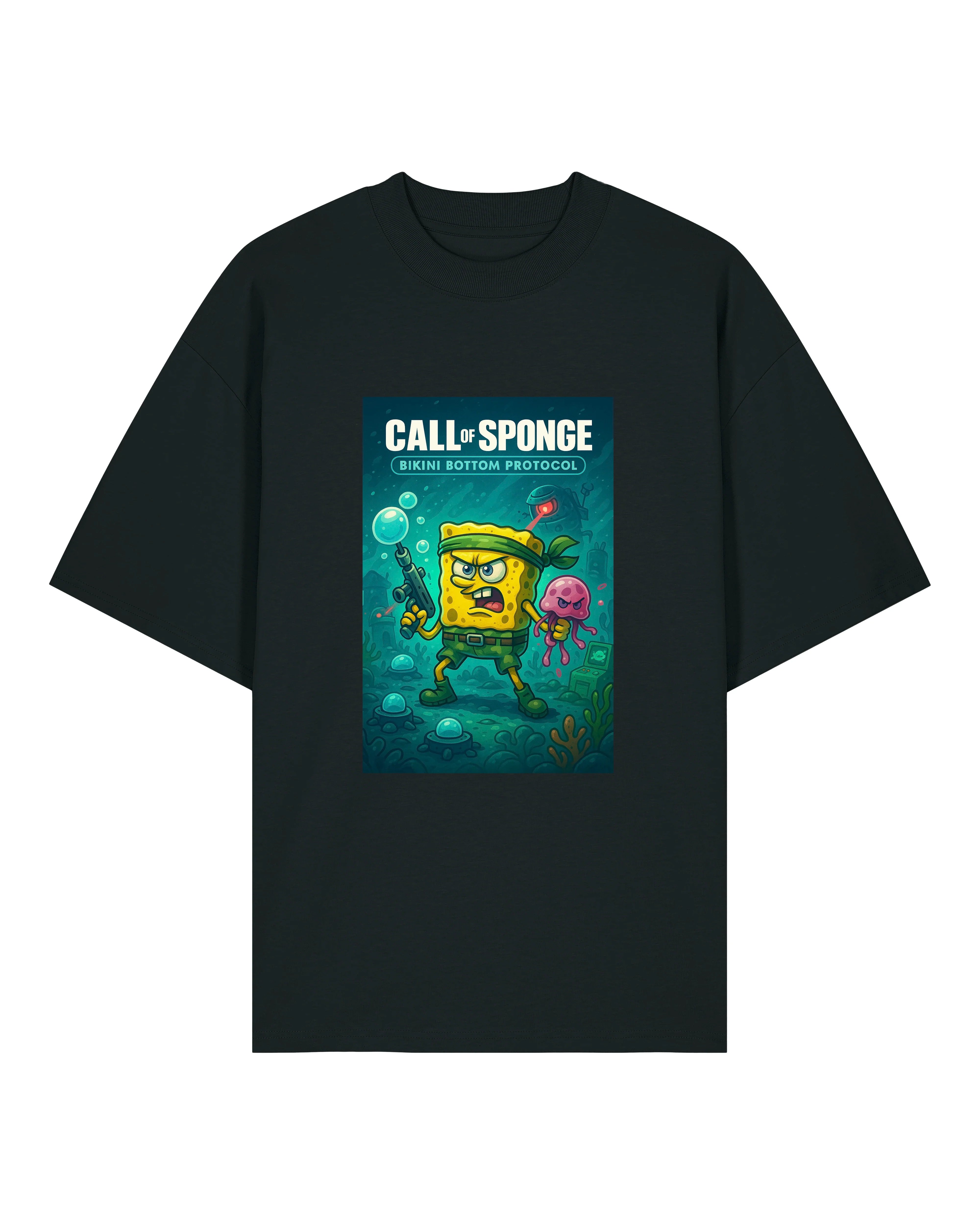 Call of Sponge Oversized Shirt