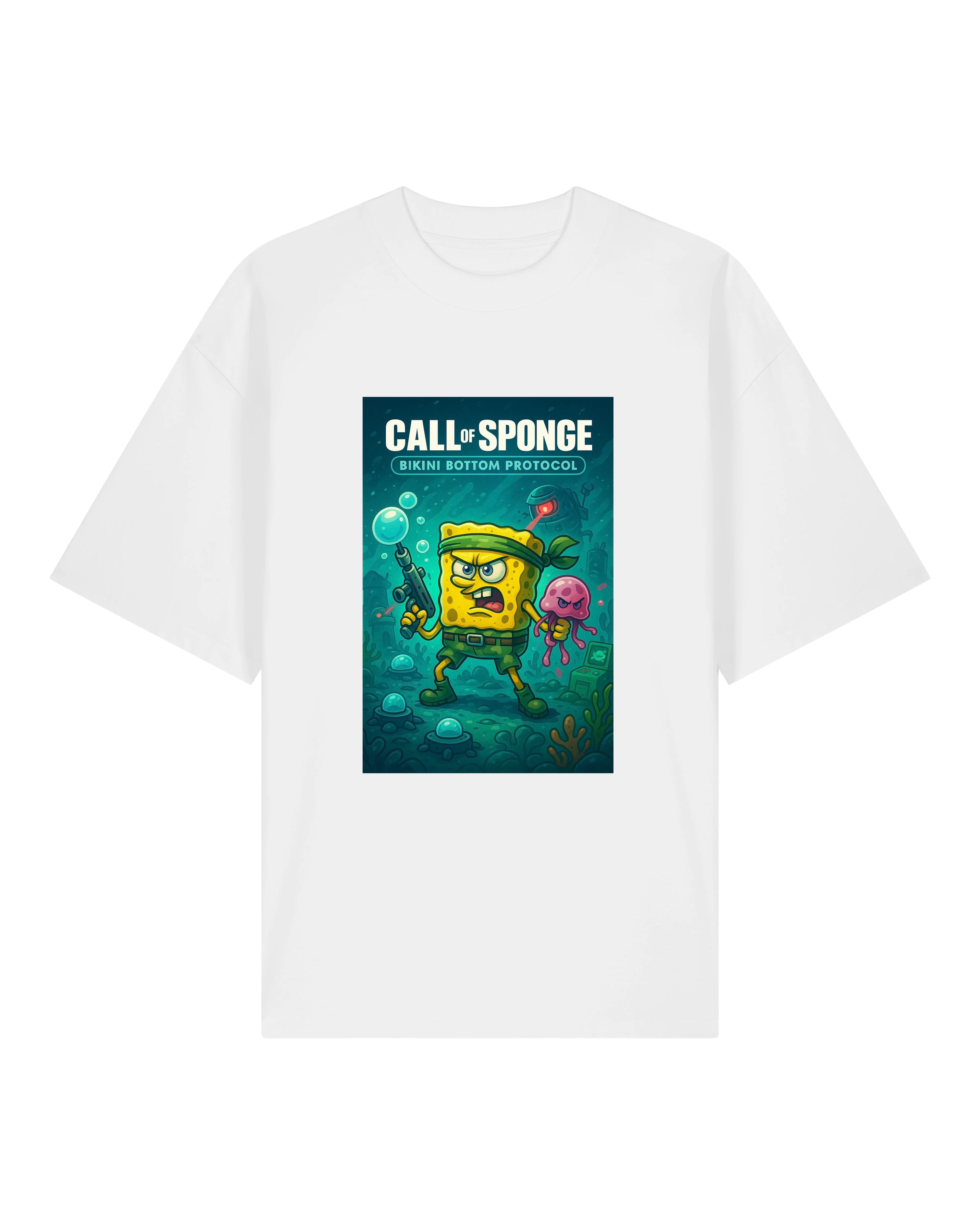 Call of Sponge Oversized Shirt