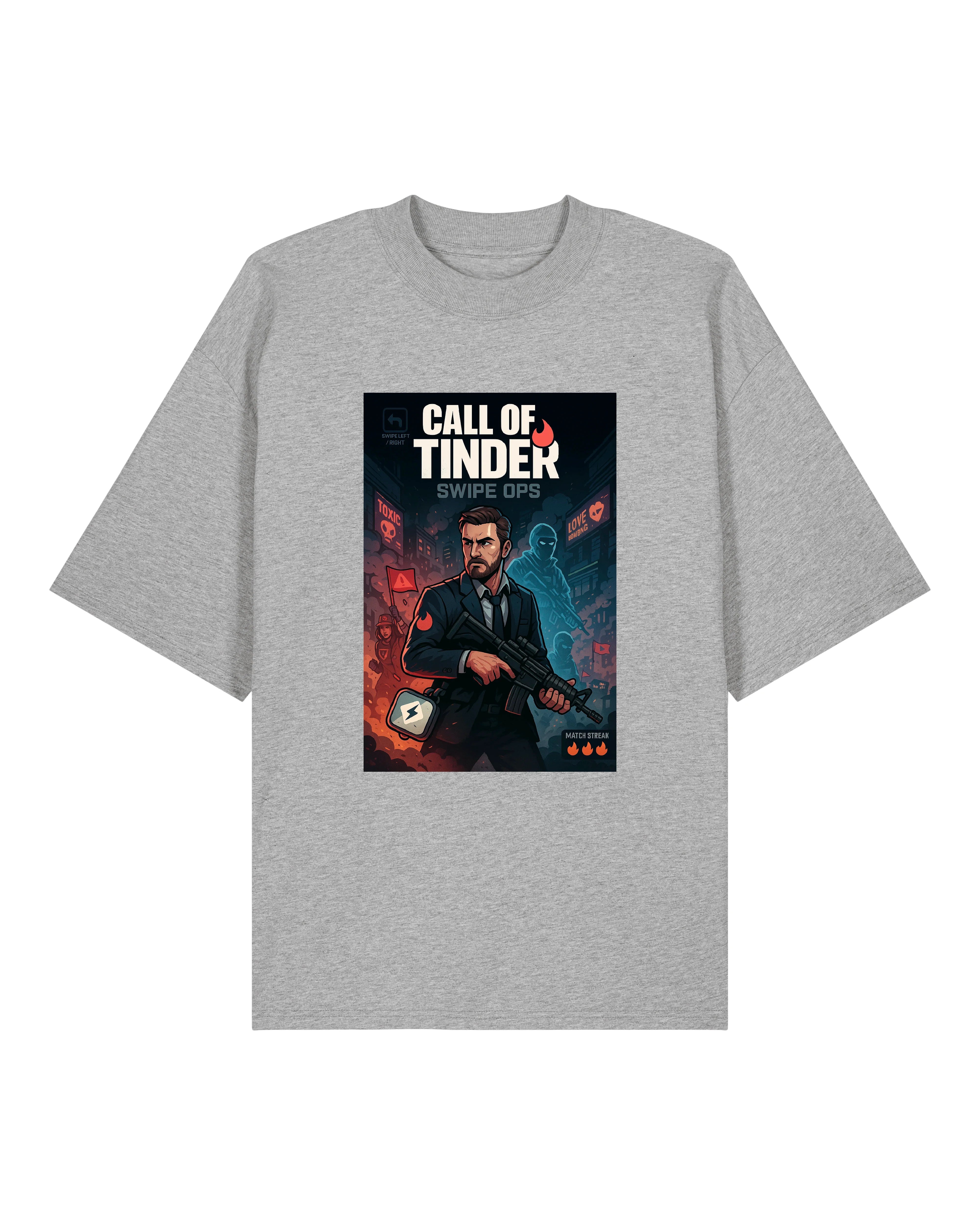 Call of Tinder Oversized Shirt