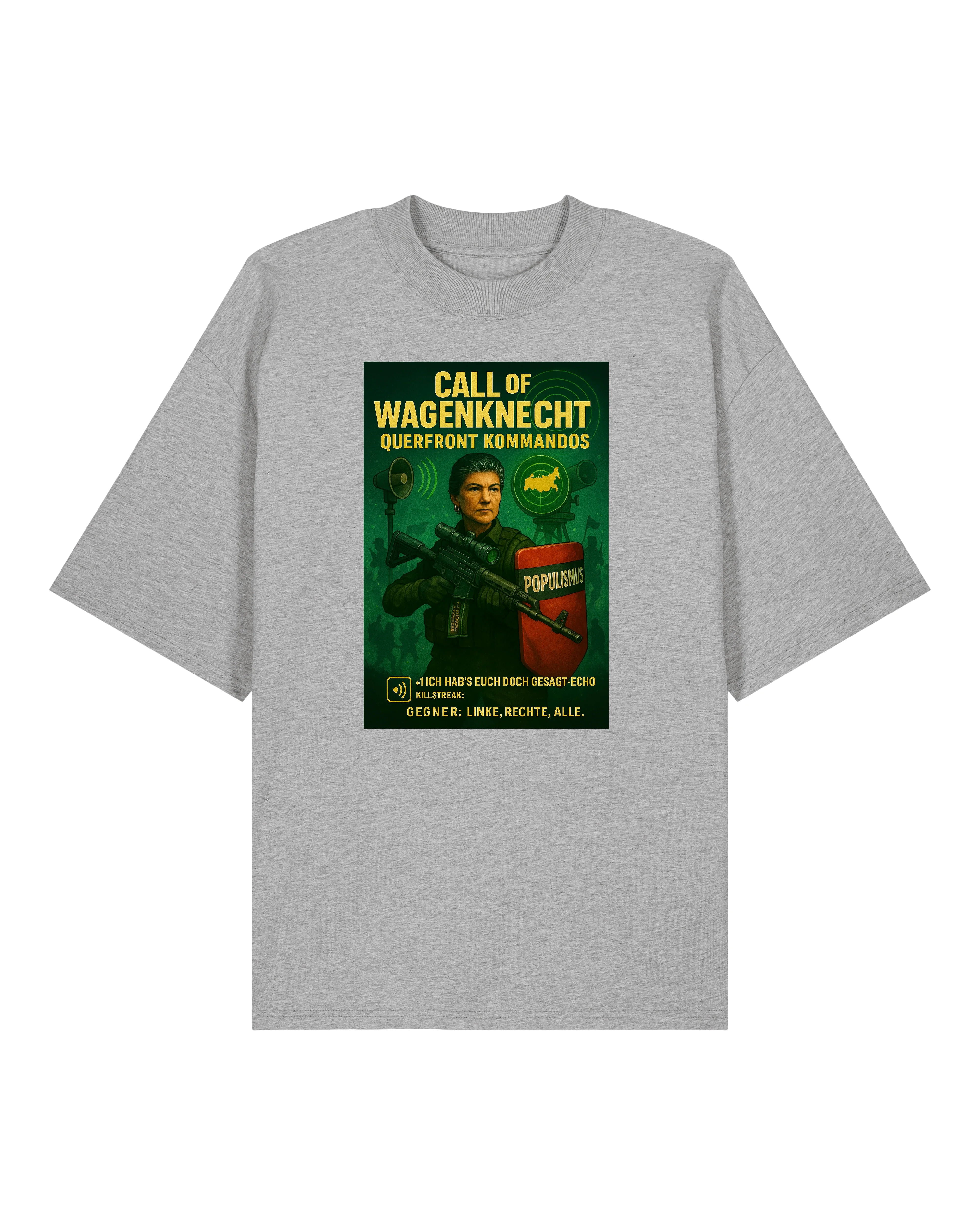 Call of Wagenknecht Oversized Shirt