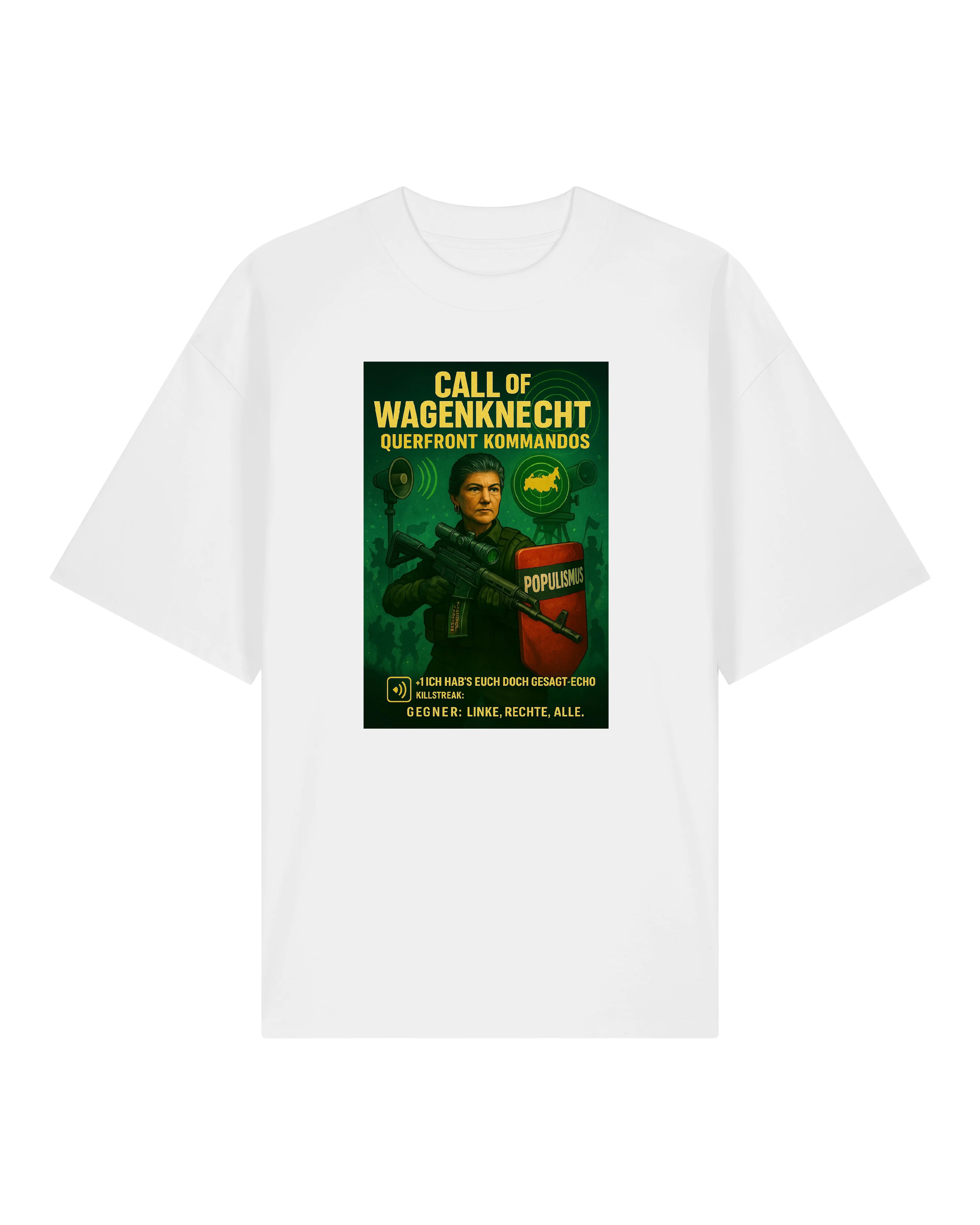Call of Wagenknecht Oversized Shirt