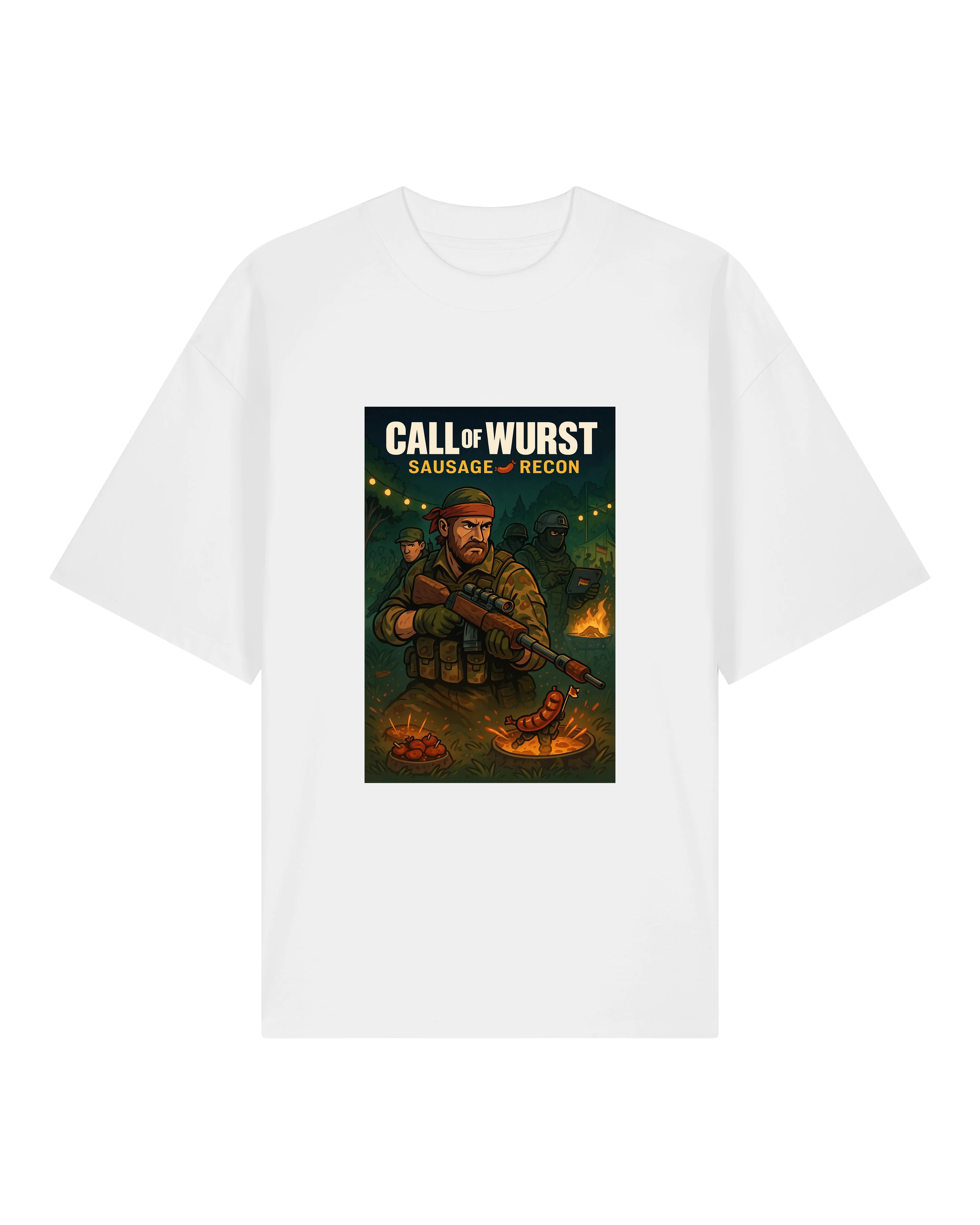 Call of Wurst Oversized Shirt