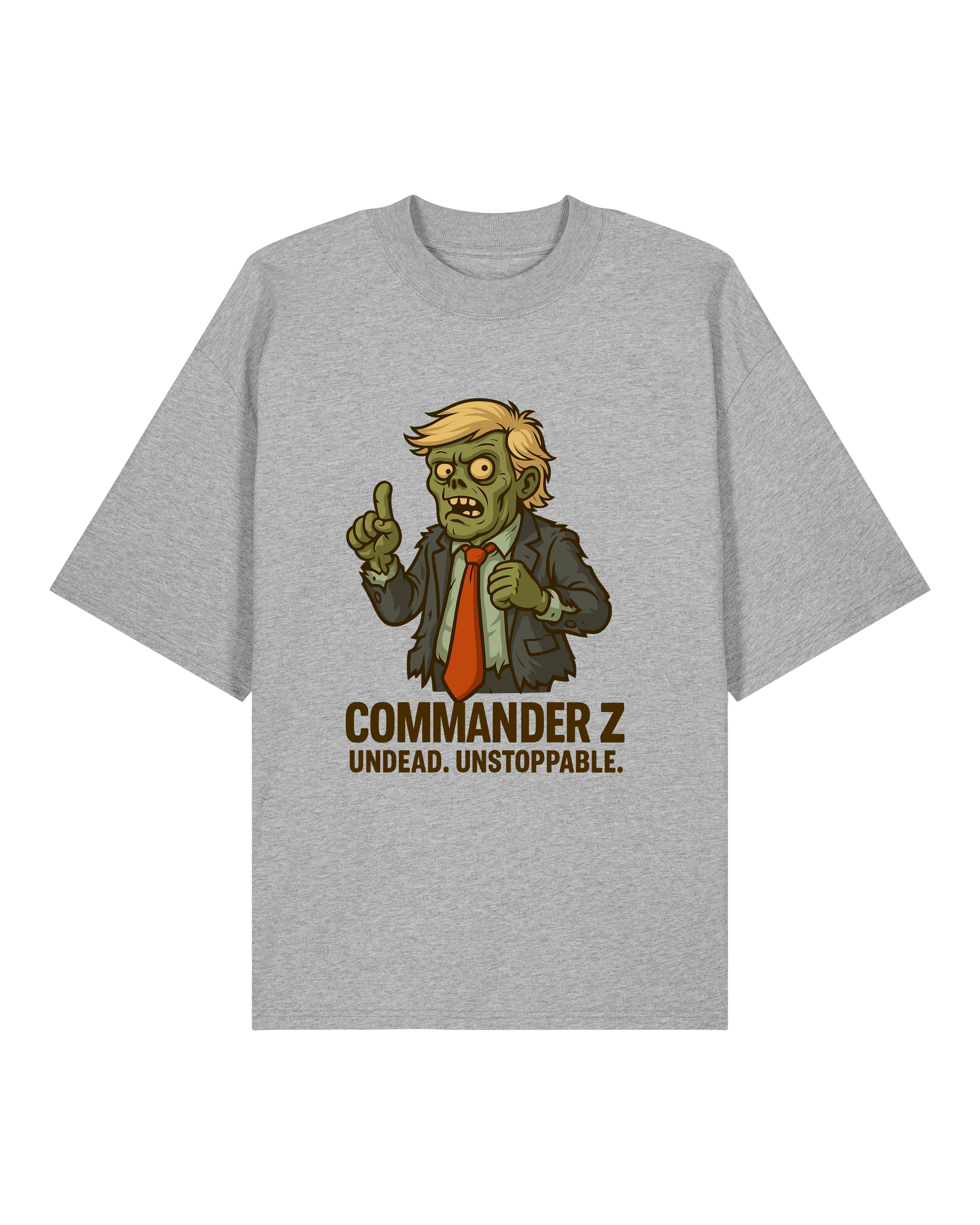 Commander Z Zombie Halloween Shirt – Lustiges Horror Spruchshirt | teelavo