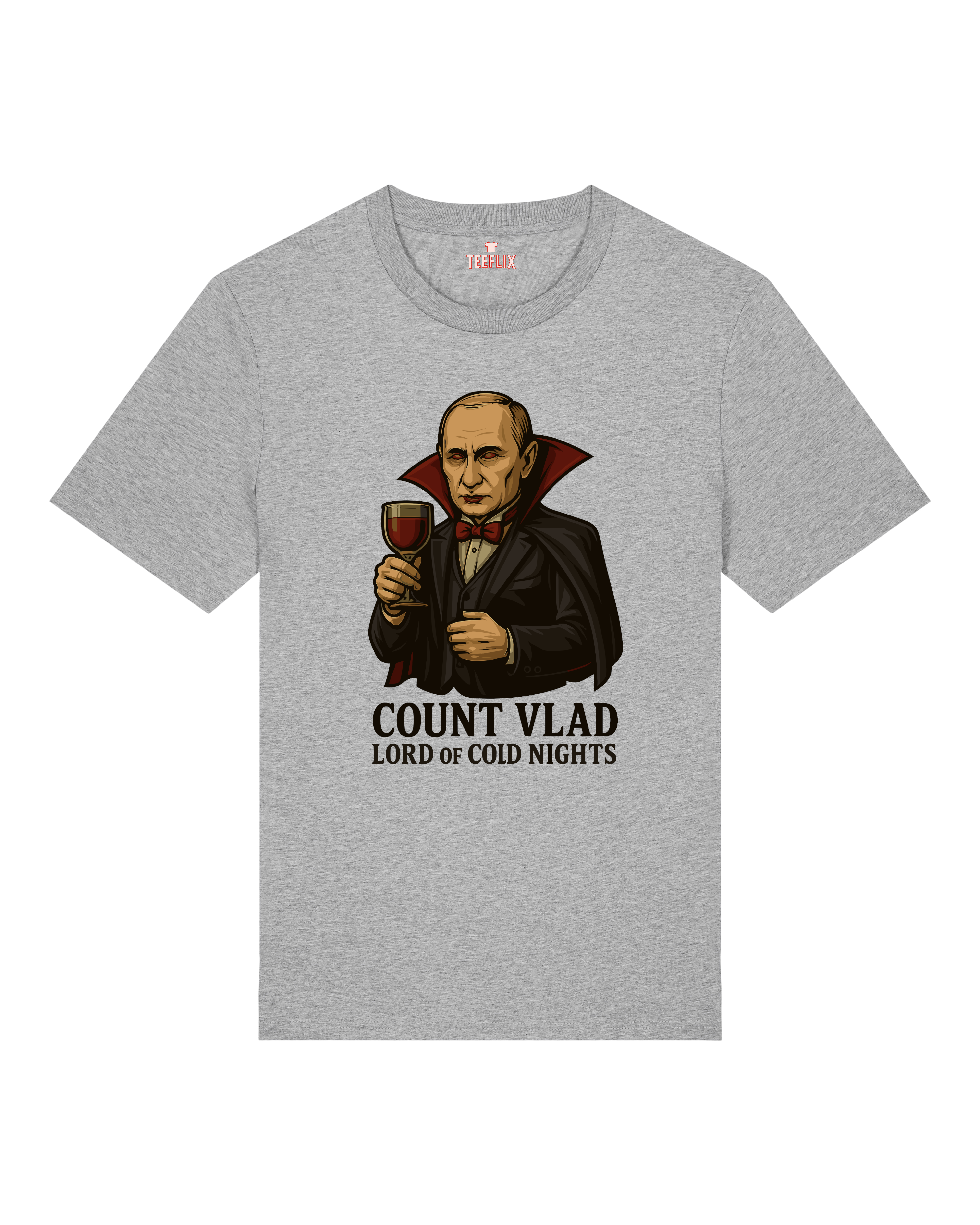 Count Vlad – Lord of Cold Nights | Lustiges Halloween Vampir Shirt – teelavo