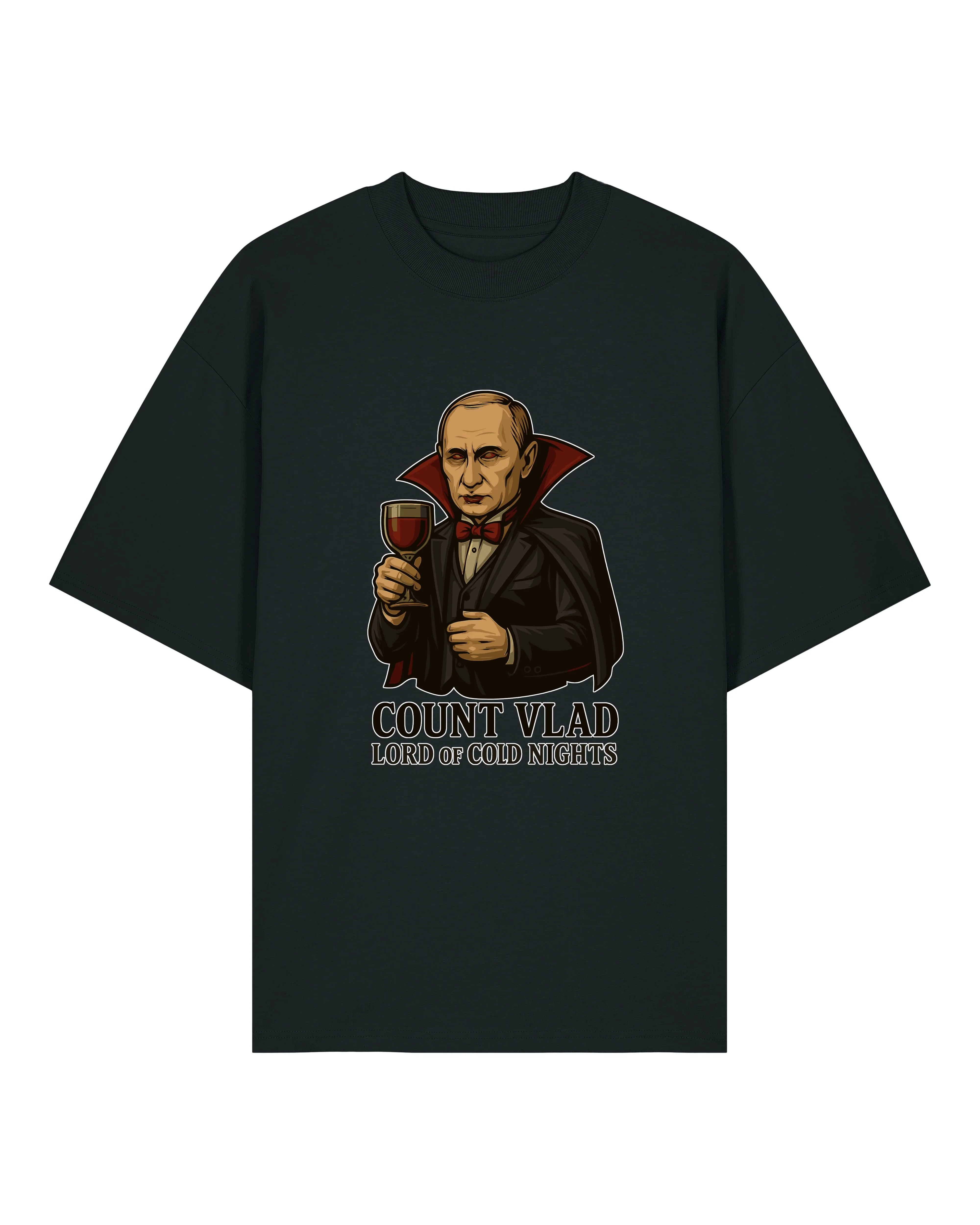 Count Vlad – Lord of Cold Nights | Lustiges Halloween Vampir Shirt – teelavo