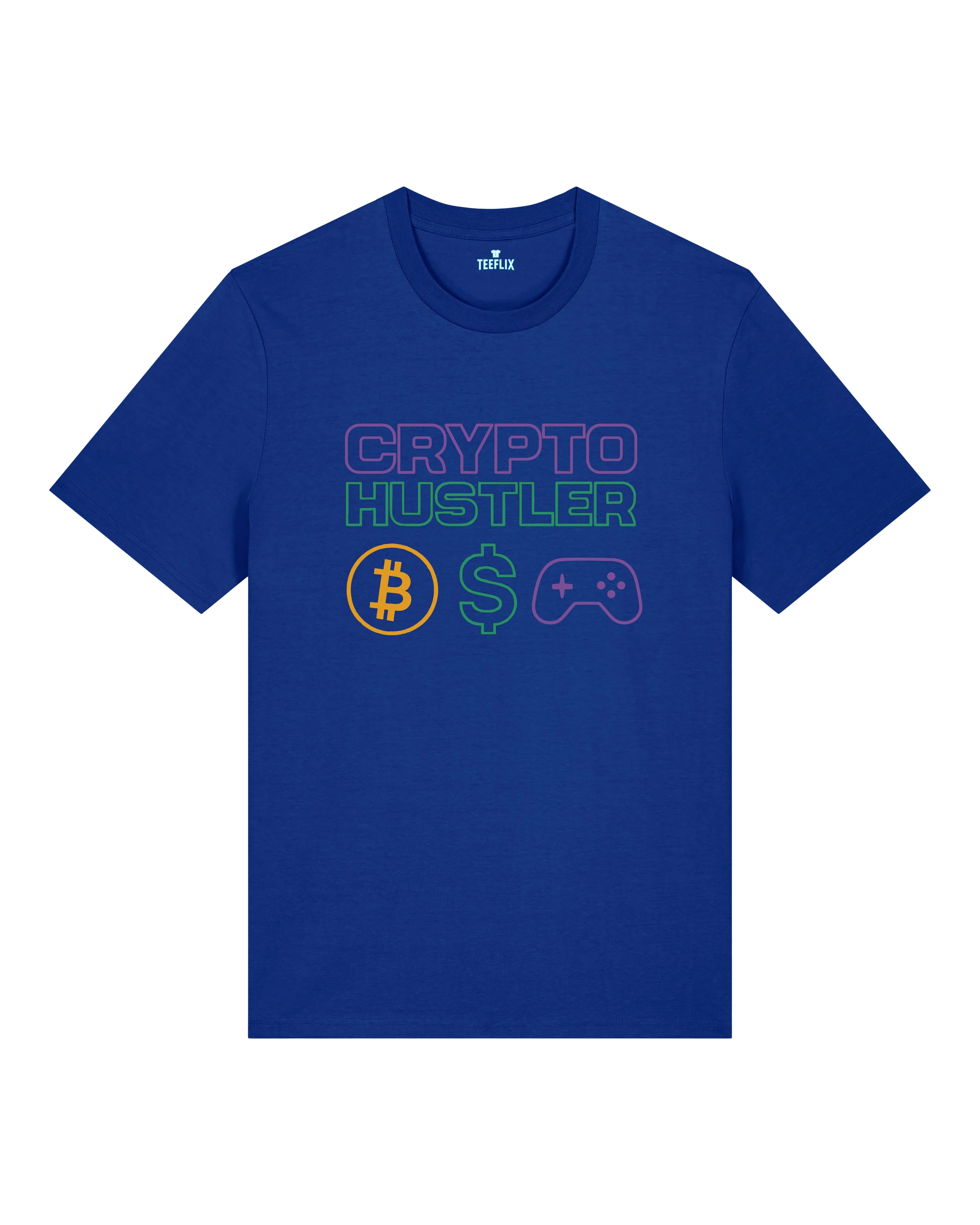 Crypto Hustler Bitcoin Dollar Gaming Crypto Shirt | teelavo