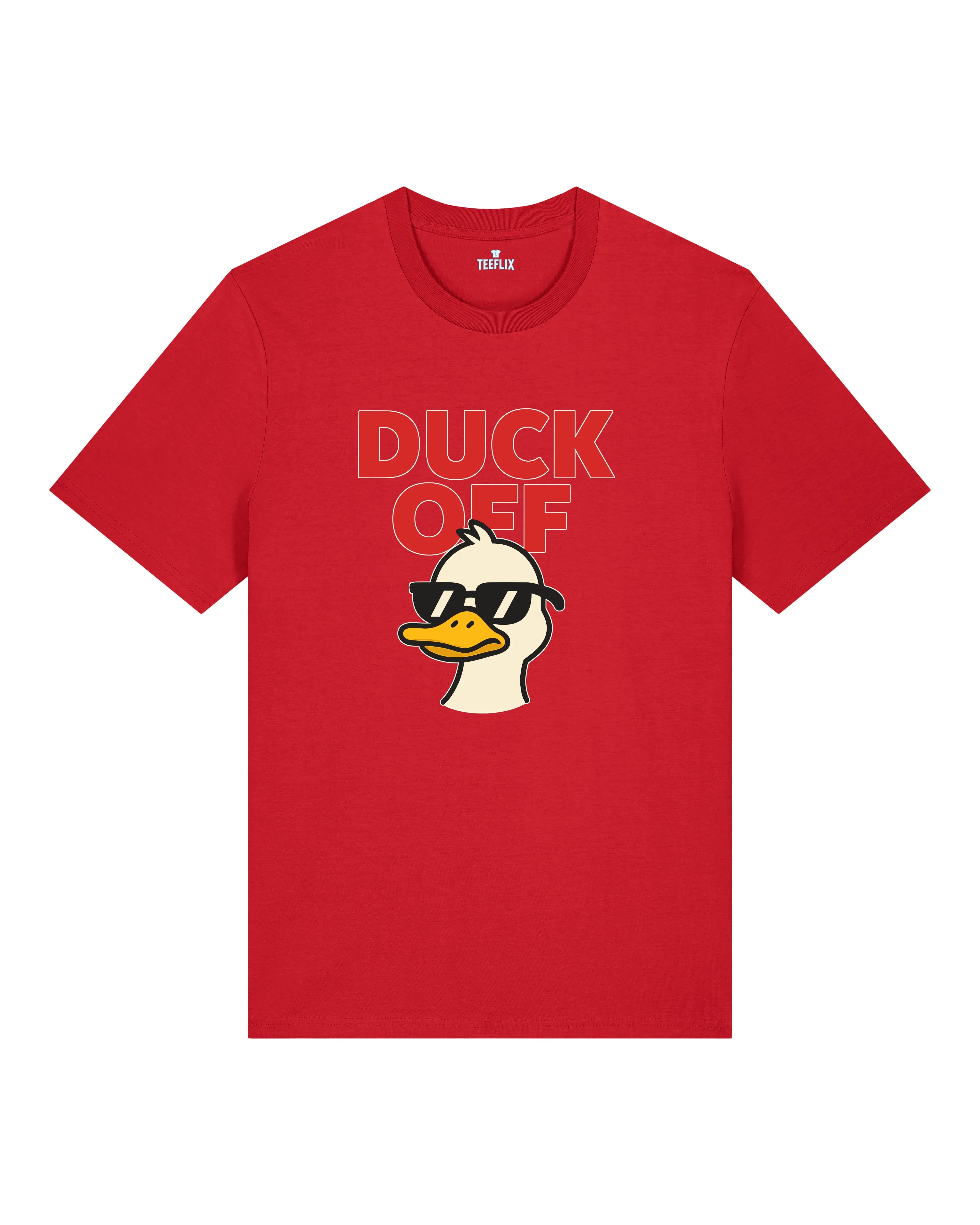 Lustiges Shirt Duck Off Ente mit Sonnenbrille | teelavo