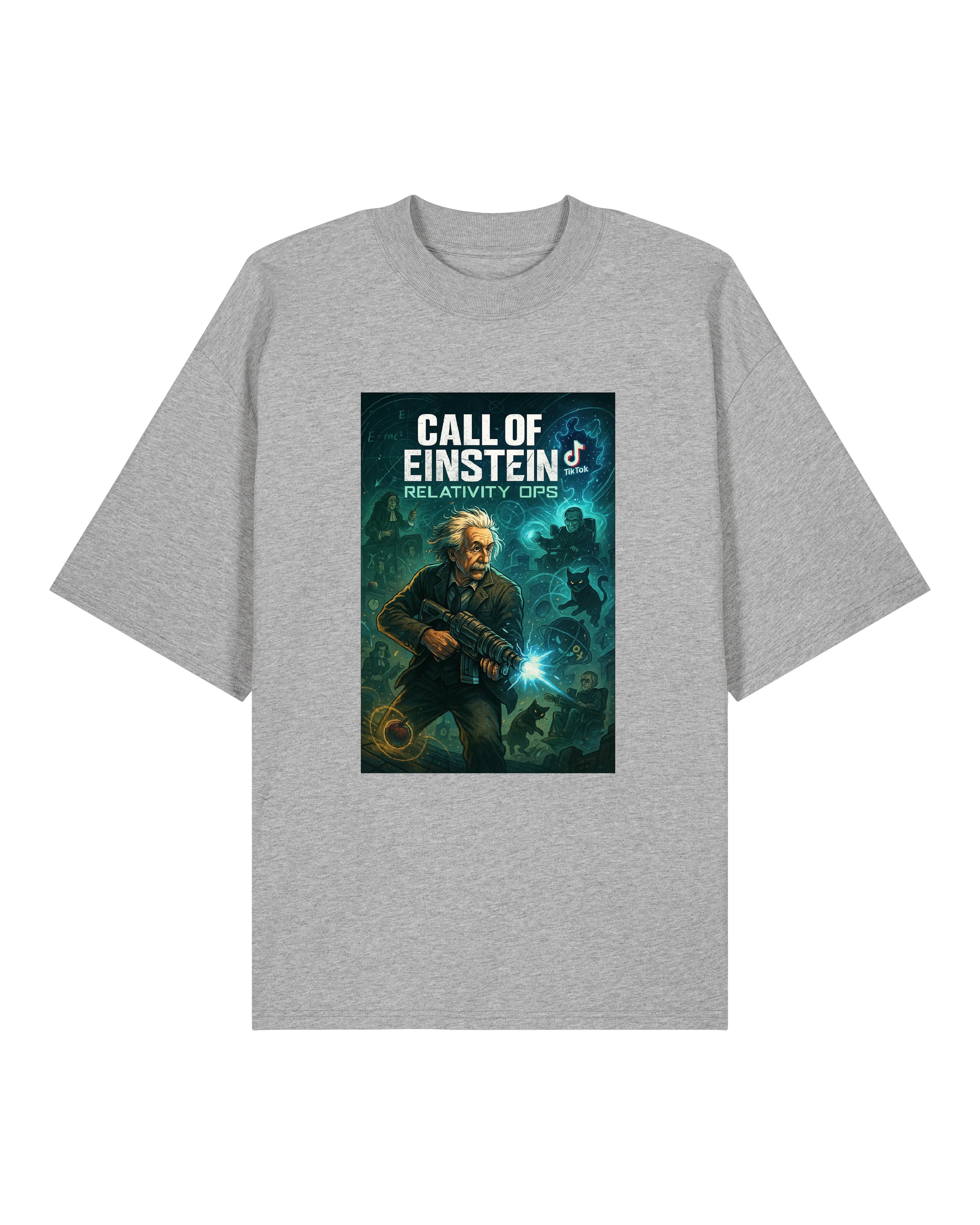 Call of Einstein Oversized Shirt