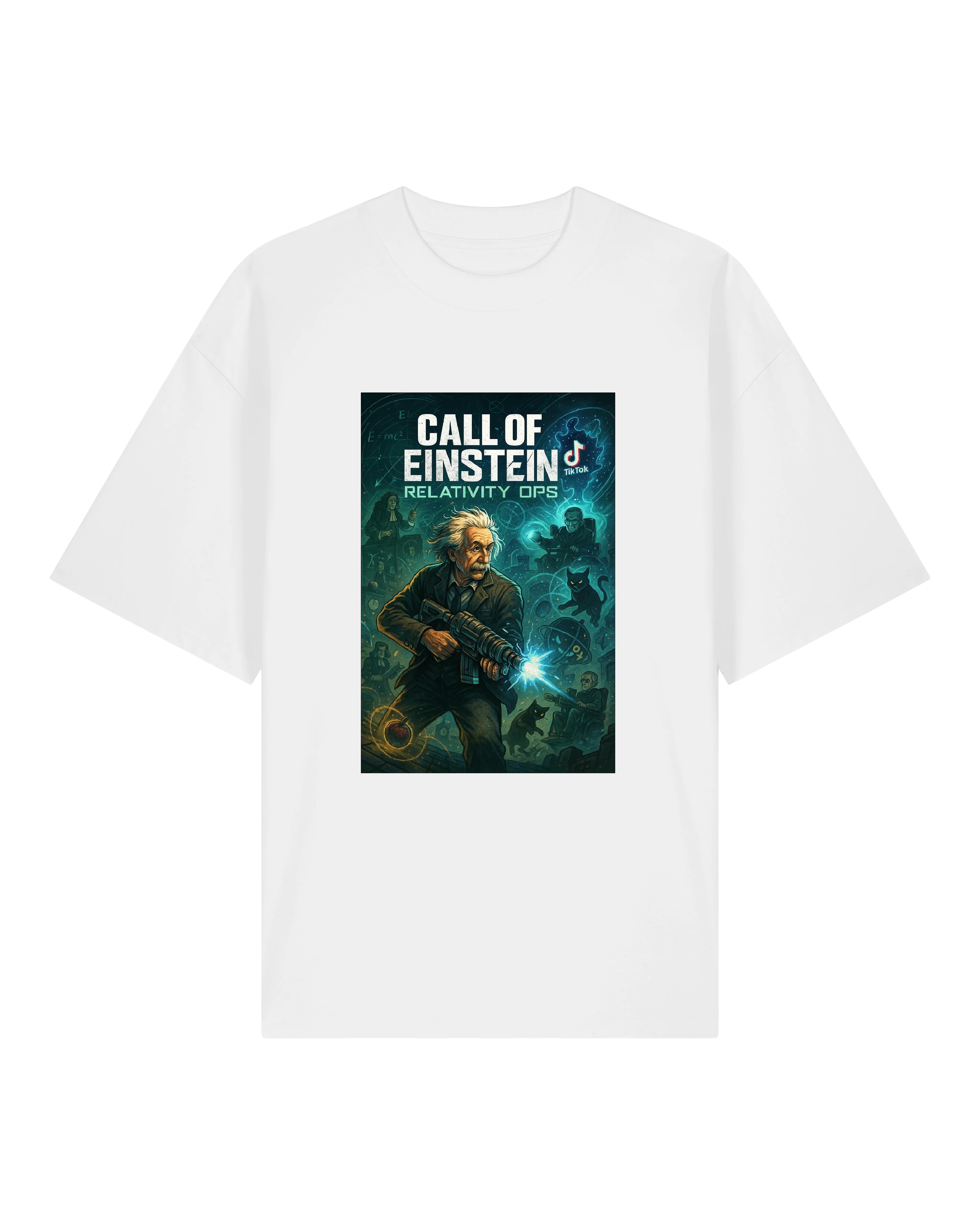 Call of Einstein Oversized Shirt