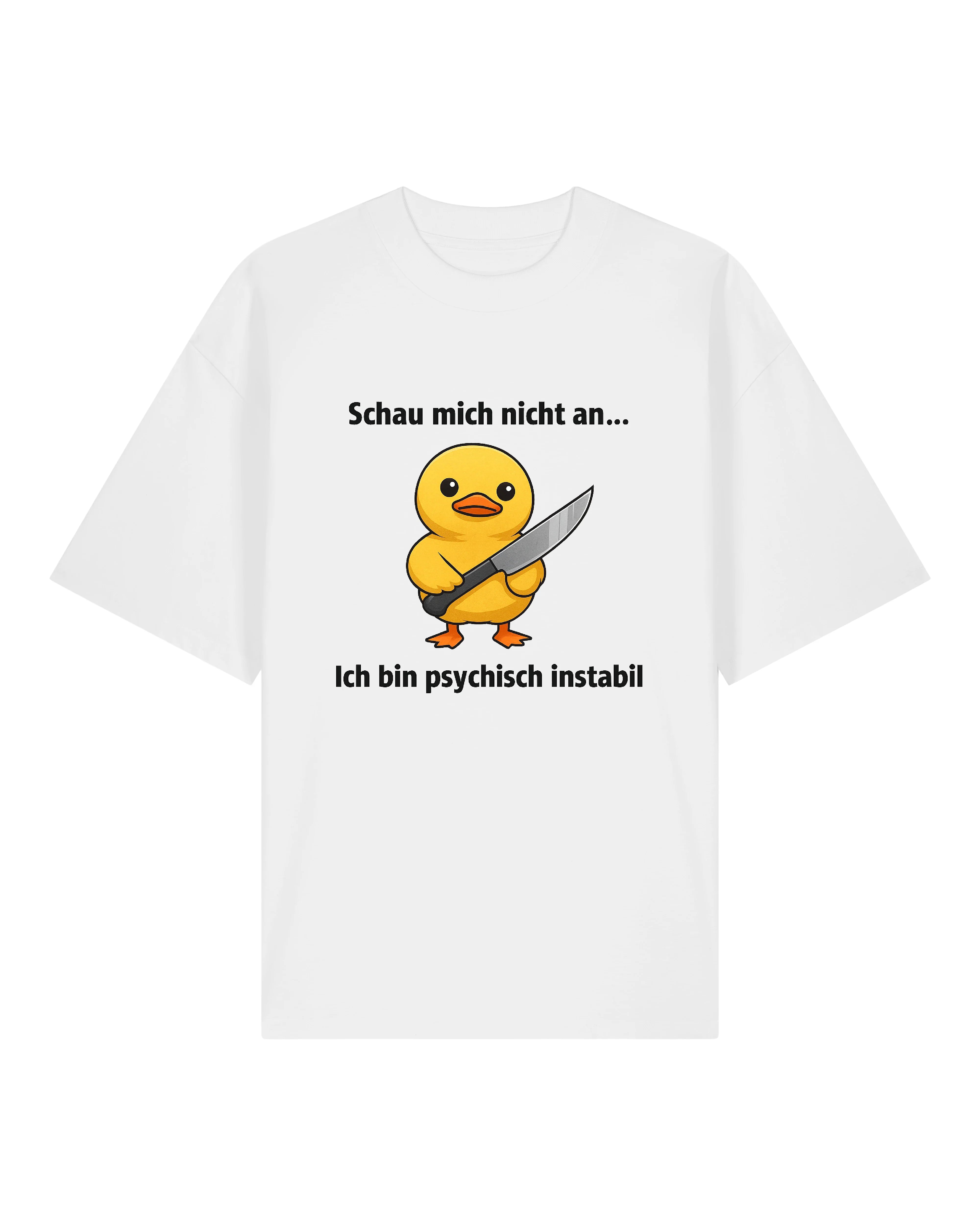Psychisch instabil Oversized Shirt