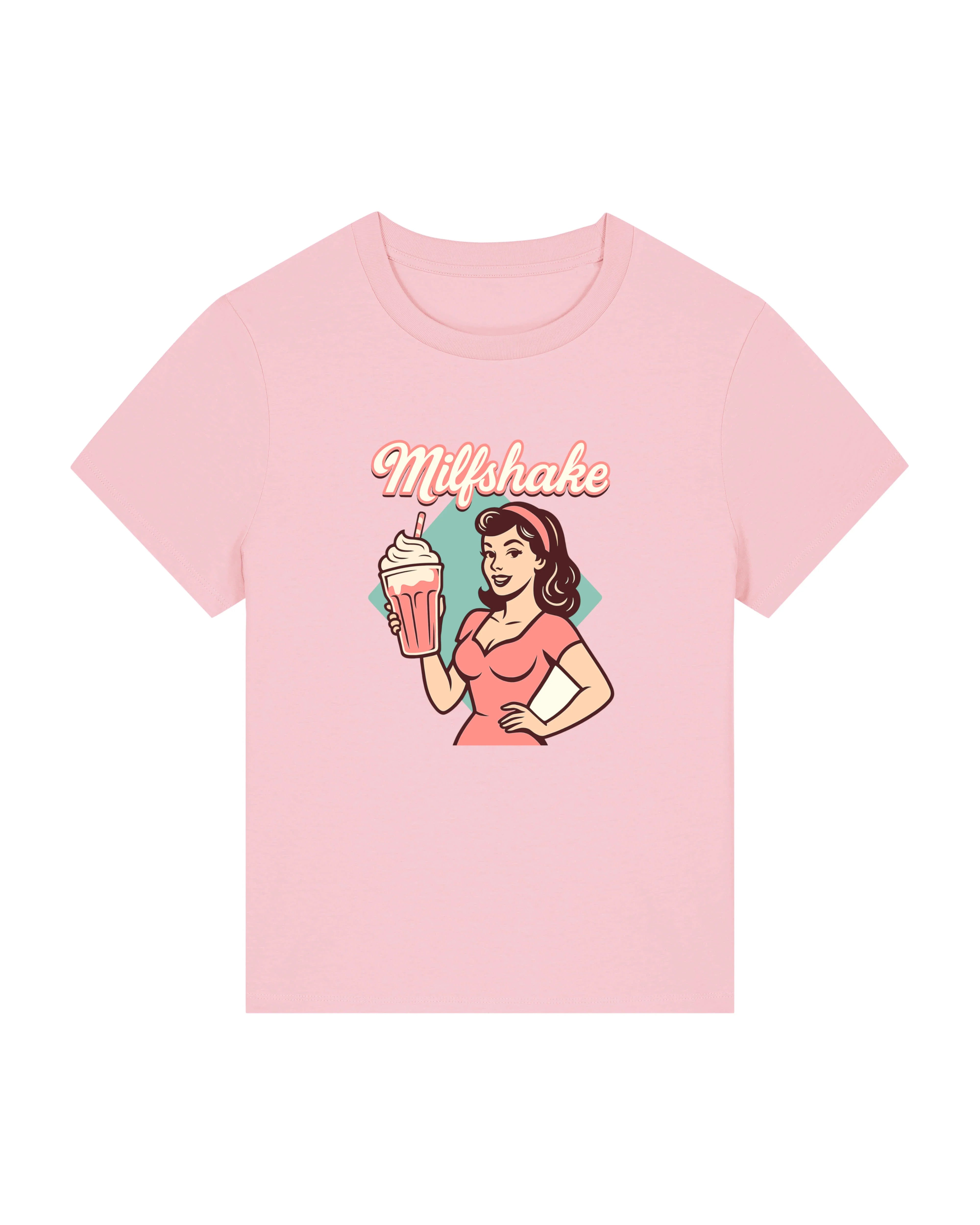 Milfshake T-Shirt lustig Retro Vintage Grafik | teelavo