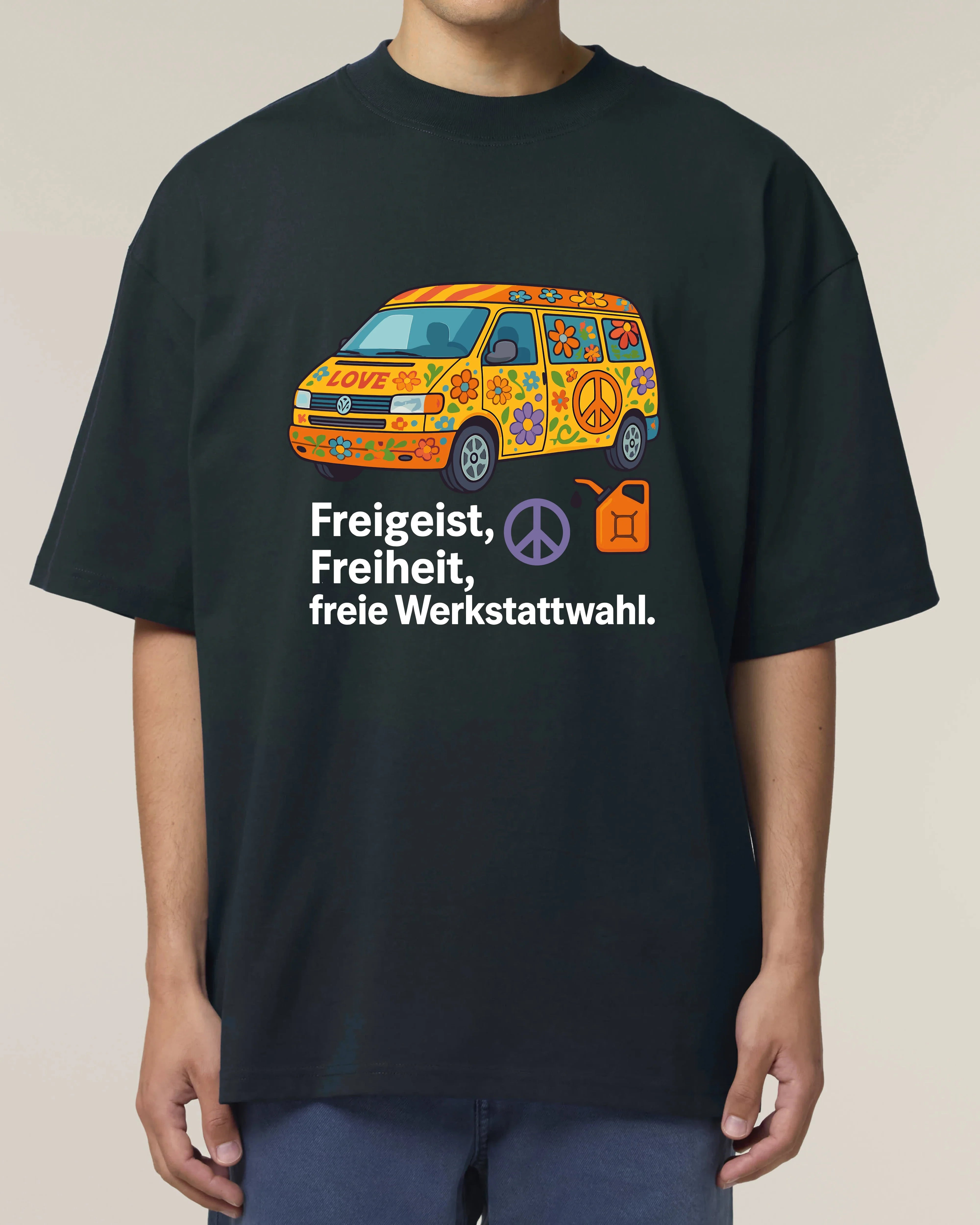 VW Hippie Bus - Premium Shirt