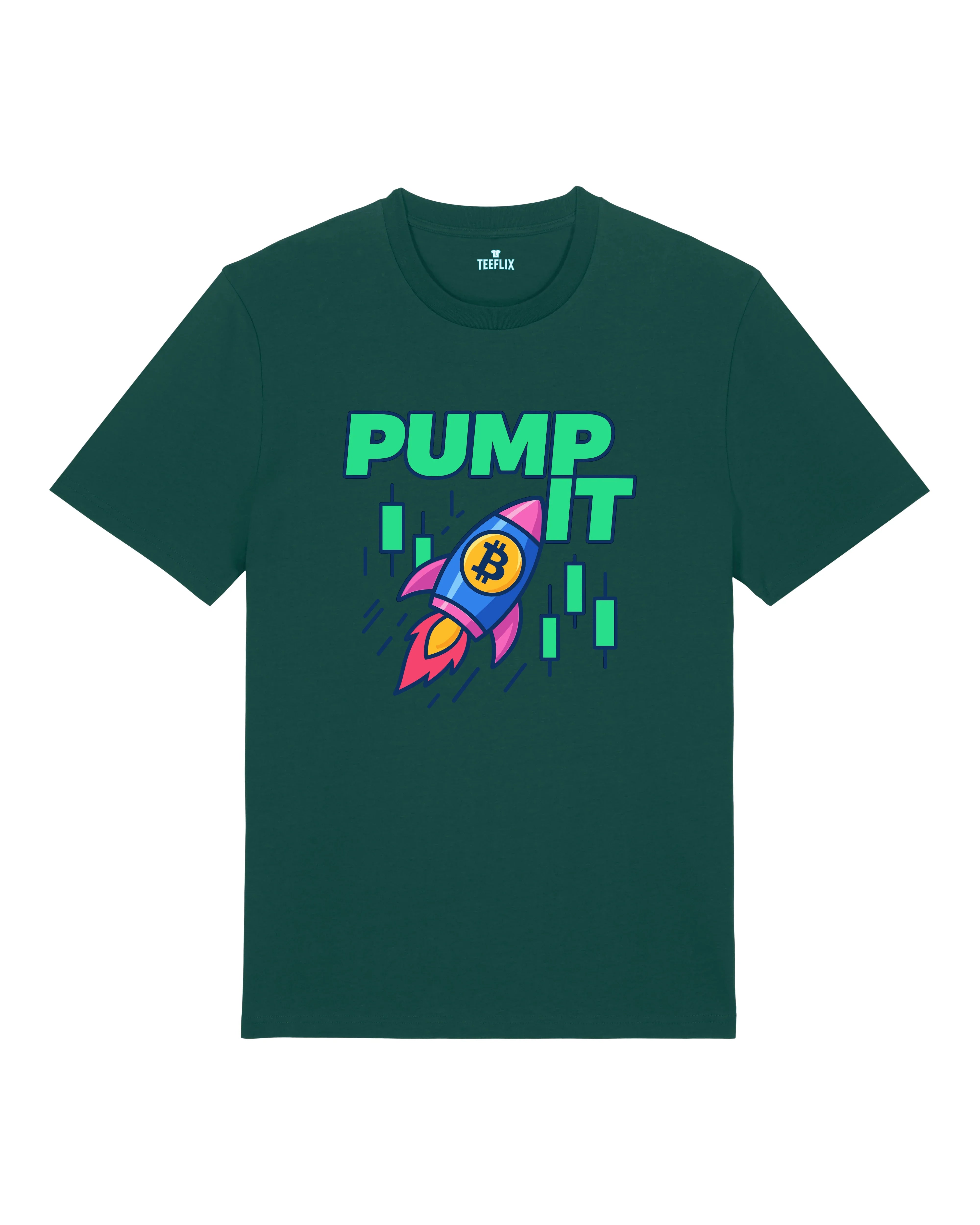 PUMP IT Bitcoin Crypto Shirt | teelavo