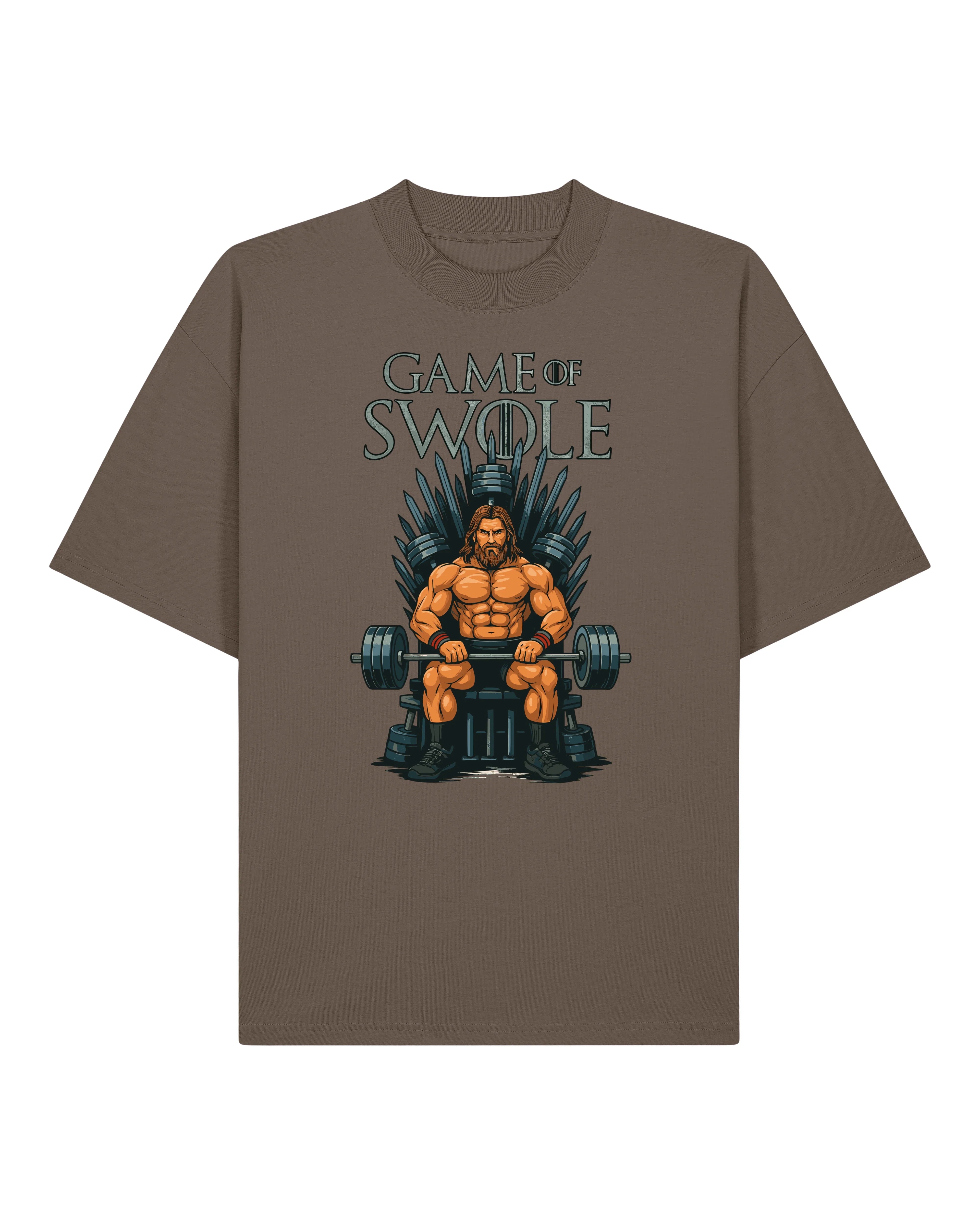 Game of Swole Pump Cover Oversized Gym Shirt Unisex | teelavo