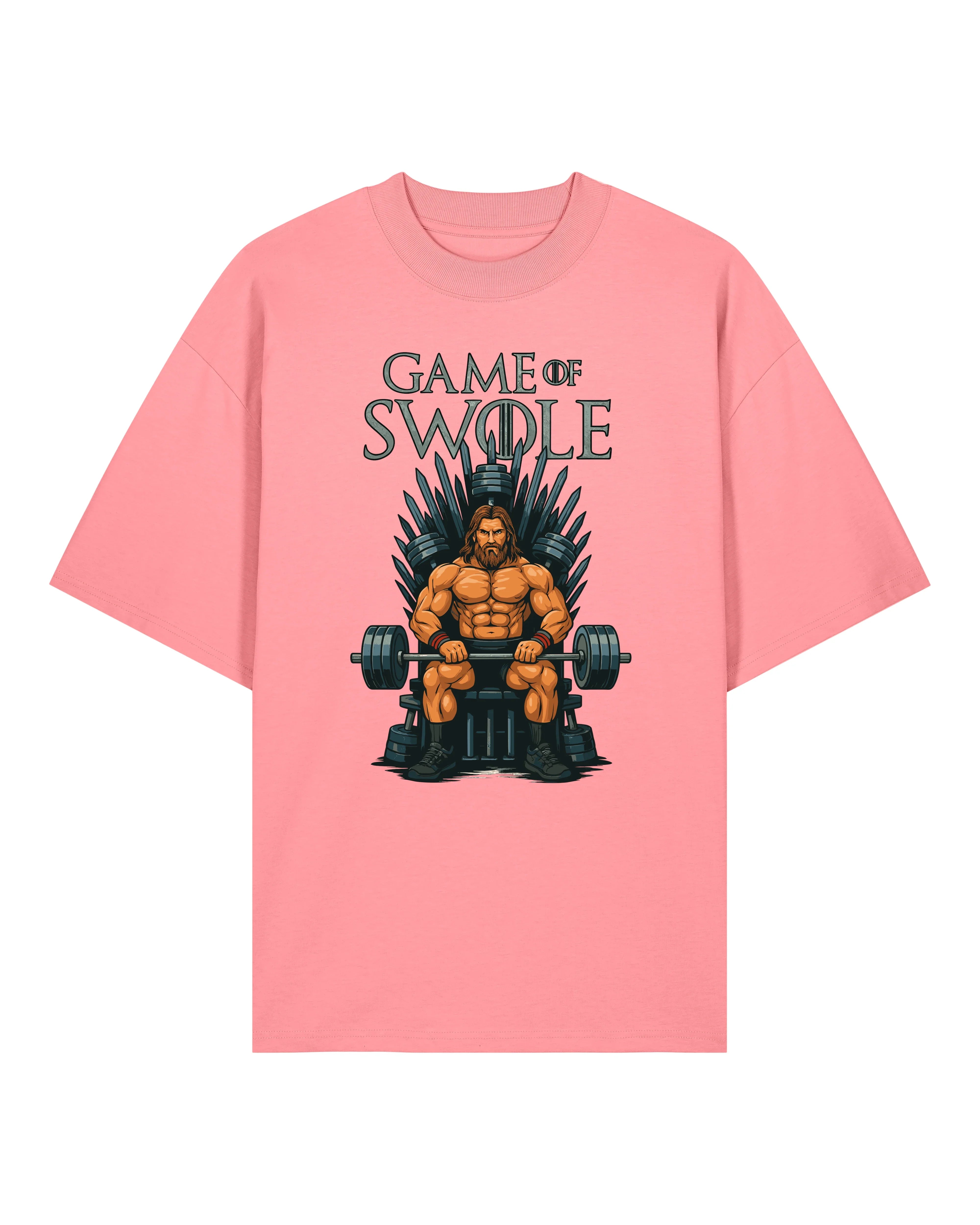 Game of Swole Pump Cover Oversized Gym Shirt Unisex | teelavo