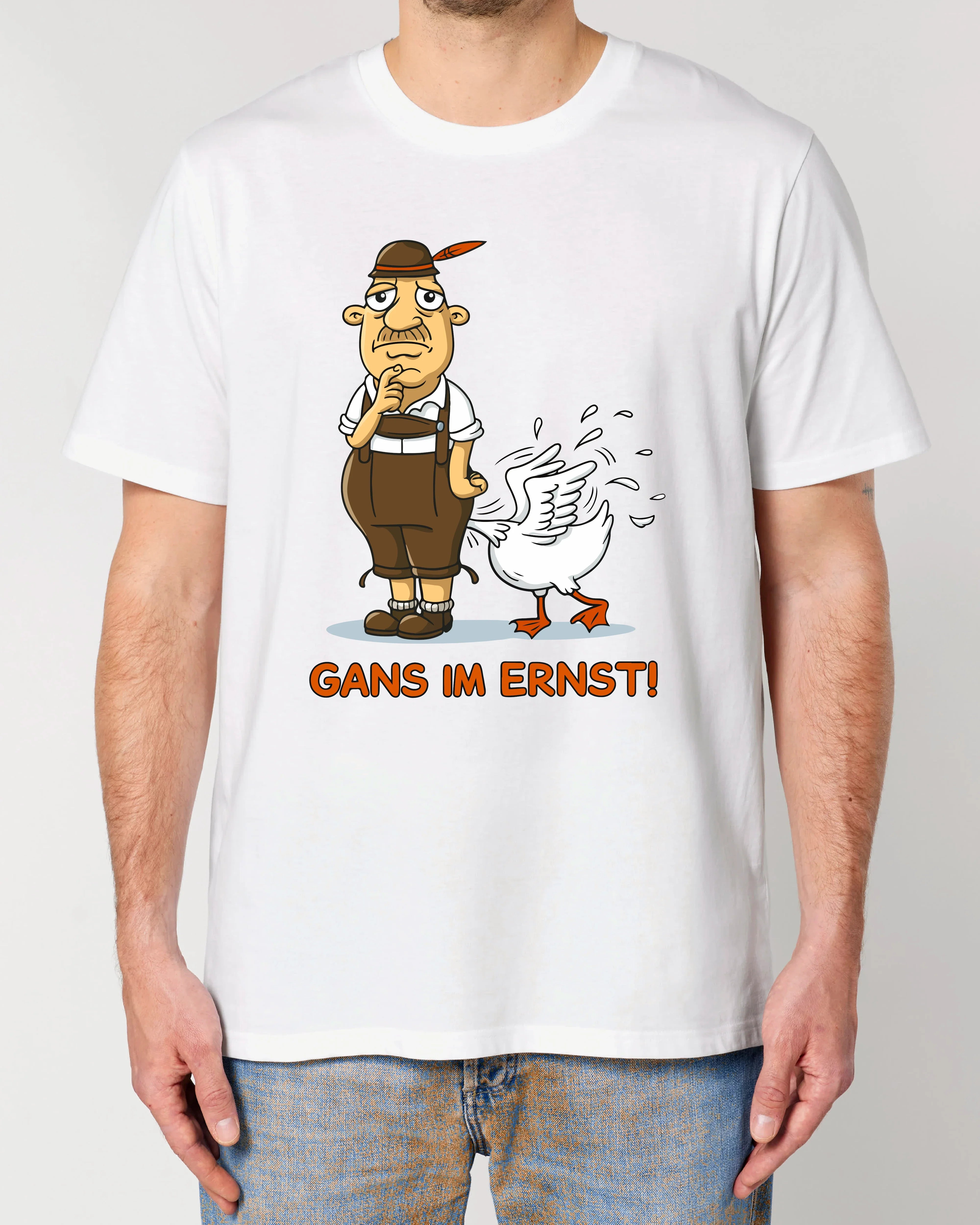 Gans im Ernst Shirt