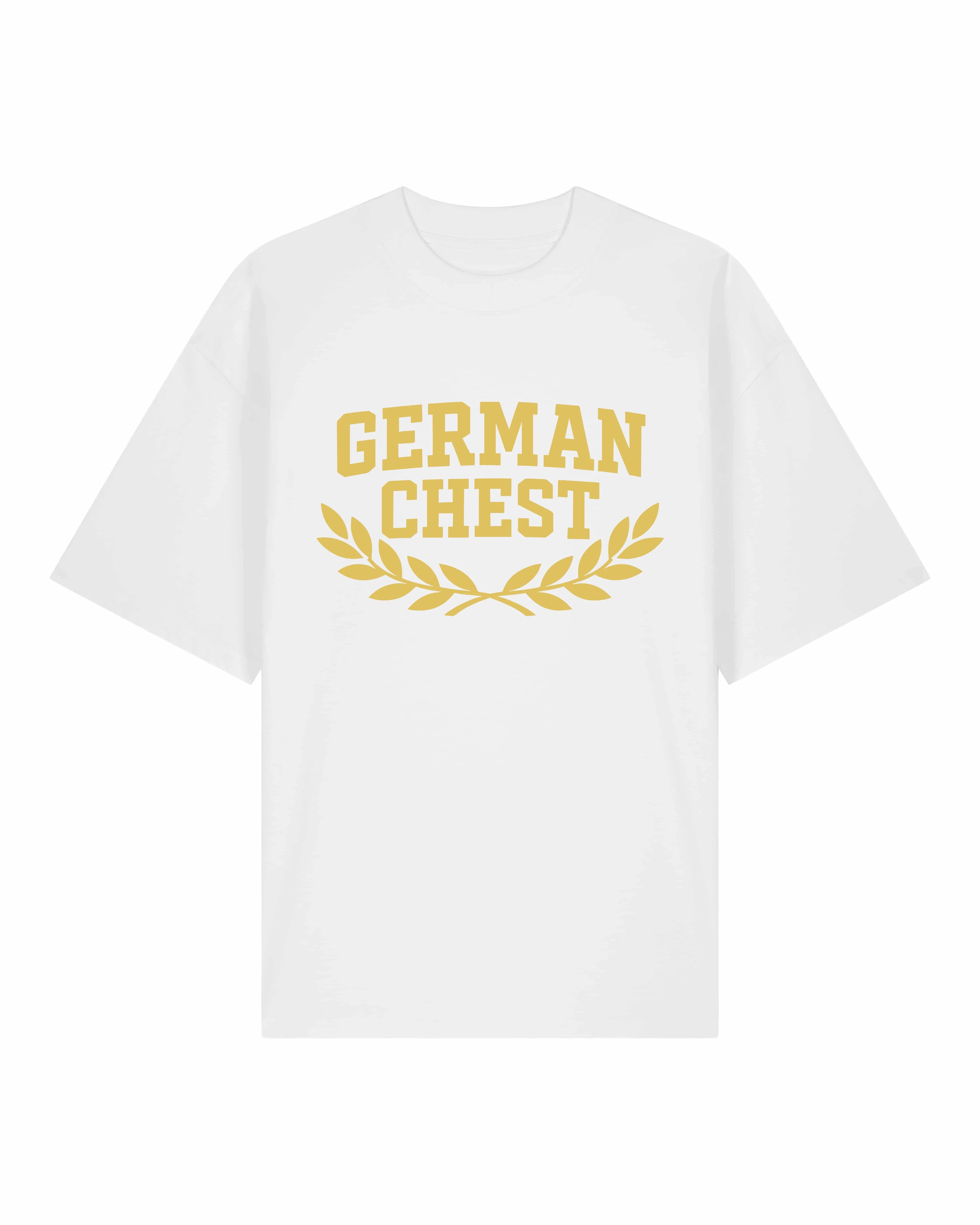 German Chest Oversized Pump Cover Shirt | teelavo