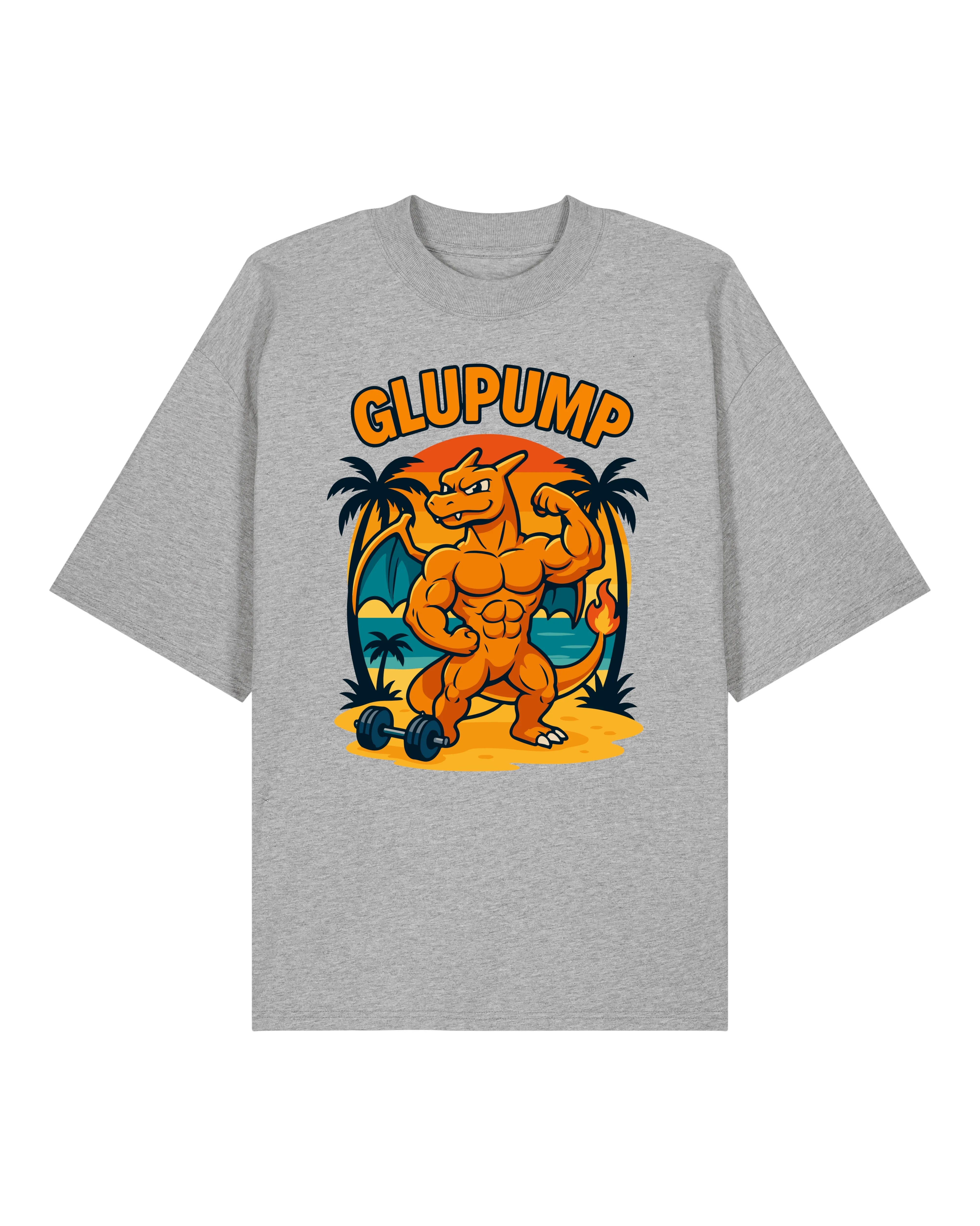 GLUPUMP Oversized Pump Cover Gym Shirt Unisex | teelavo