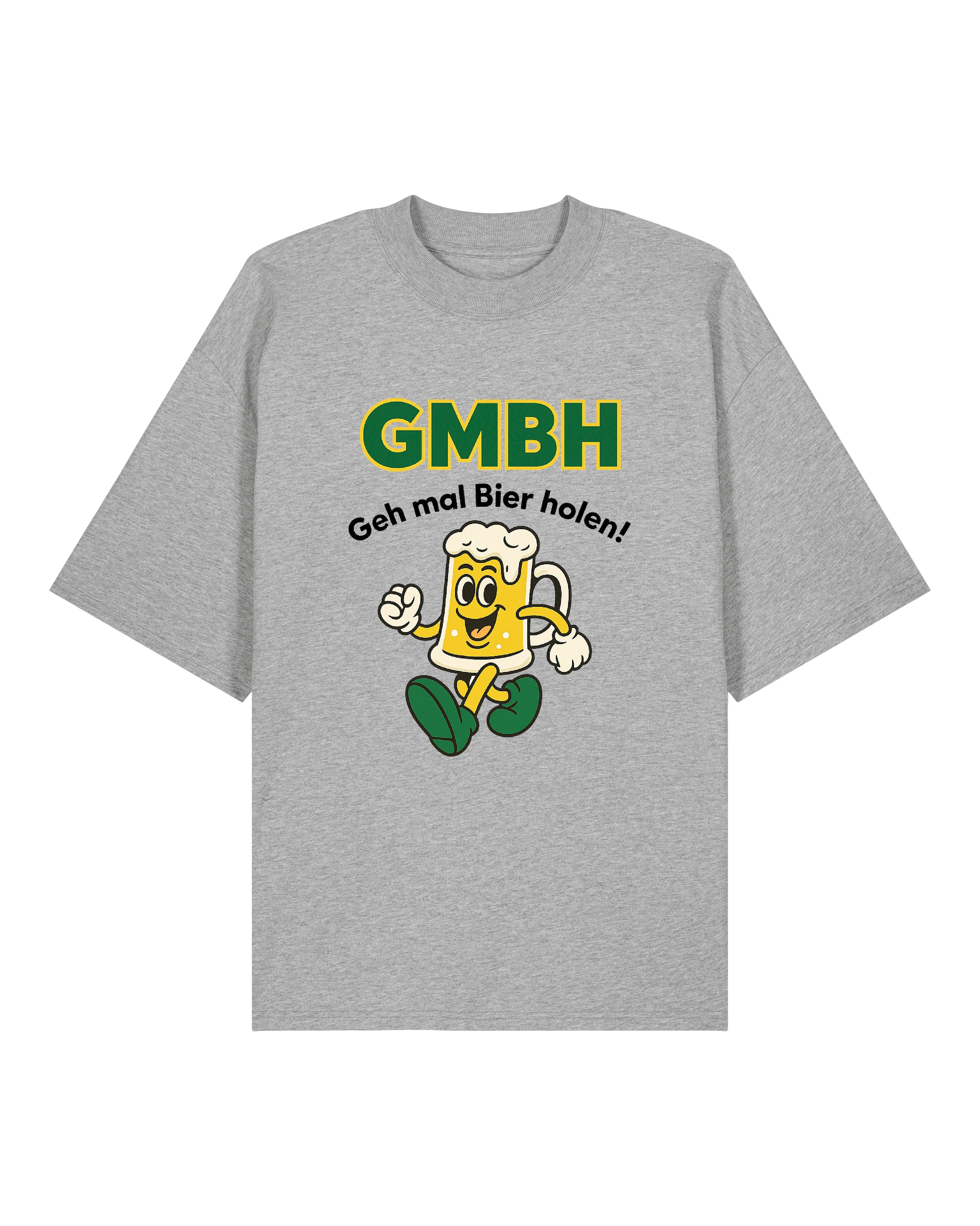 GmbH geh mal Bier holen! Oversized Shirt