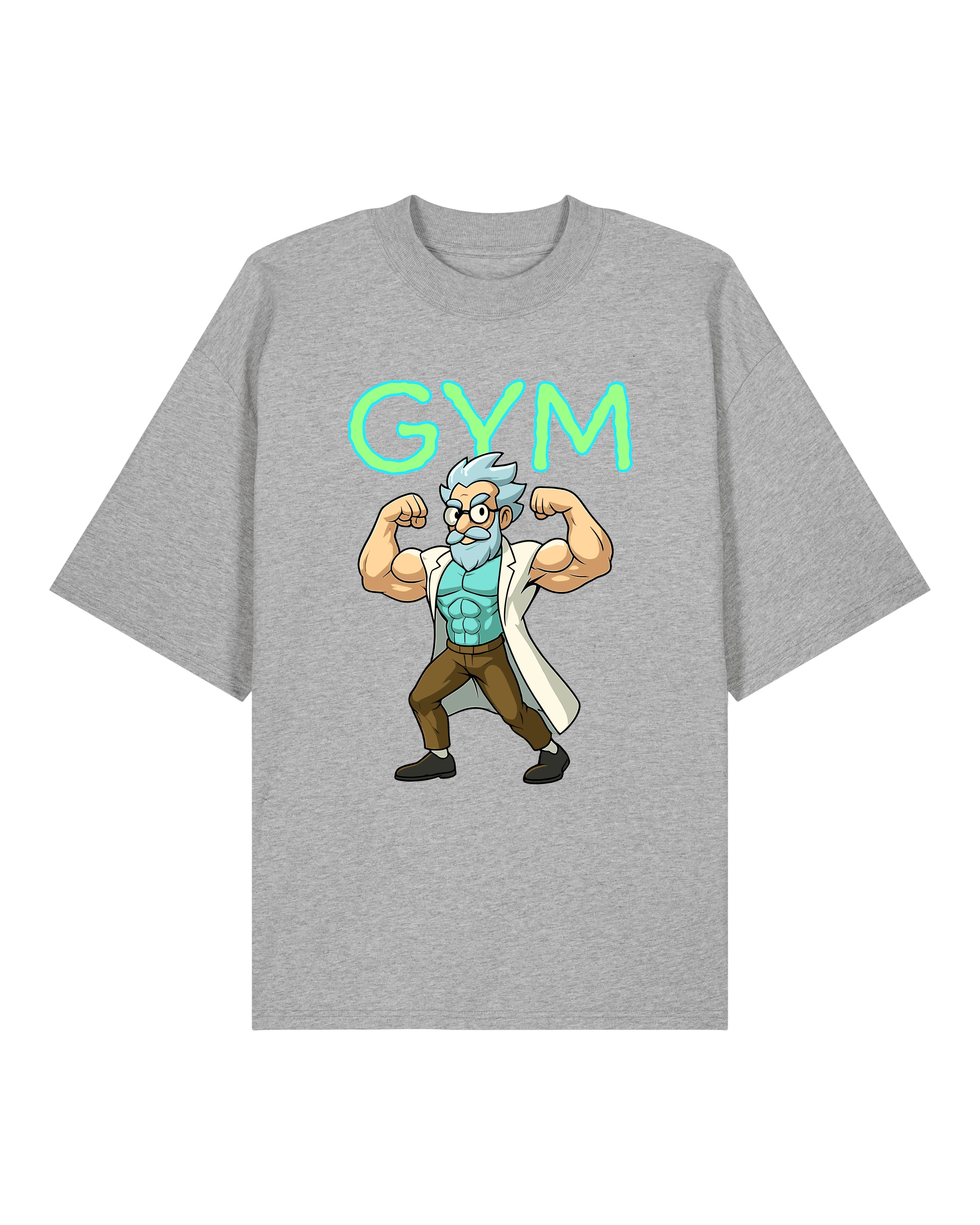 GYM Rick Pump Cover Shirt Unisex Oversized Bio-Baumwolle | teelavo