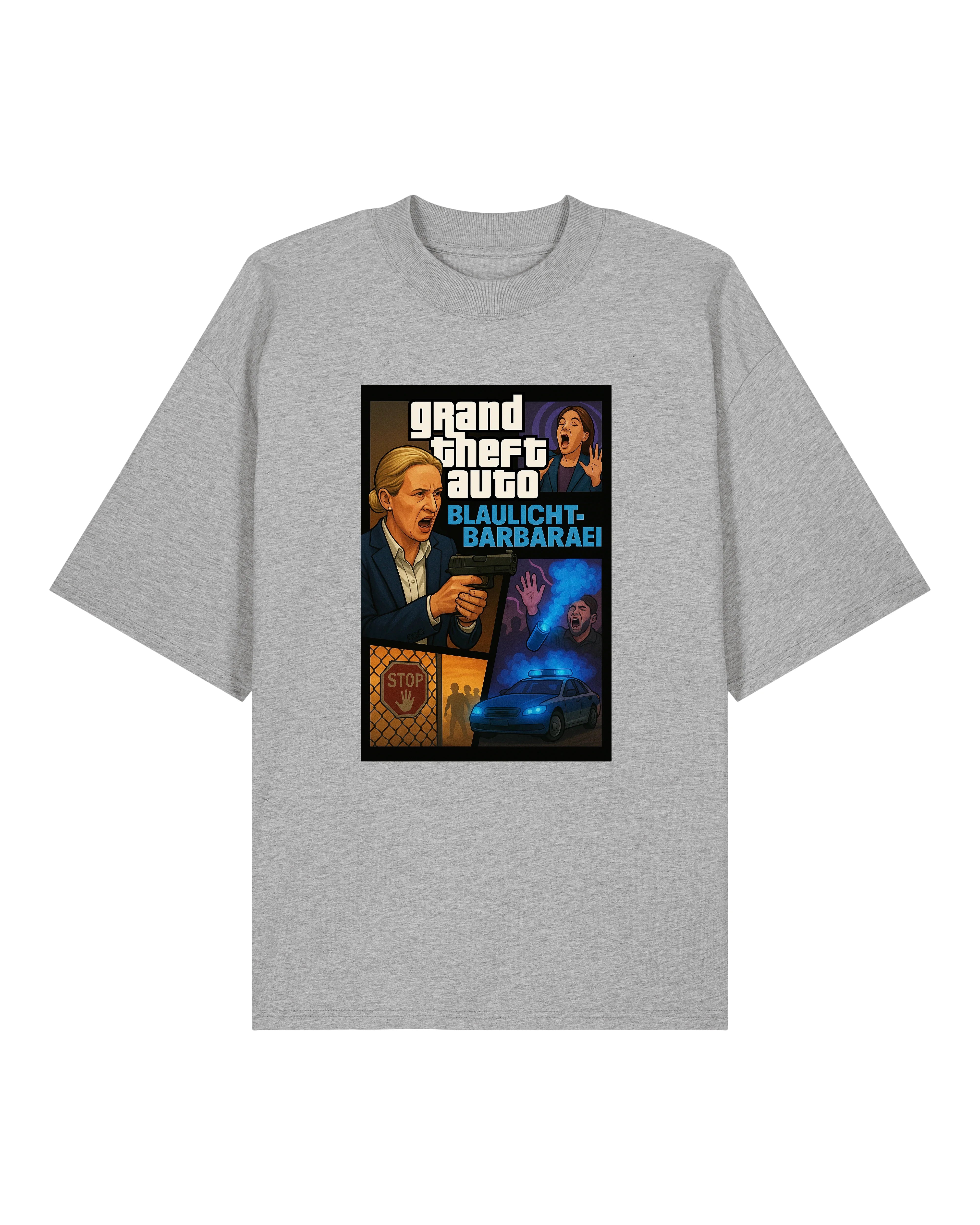 gta Blaulicht Barberaei Shirt