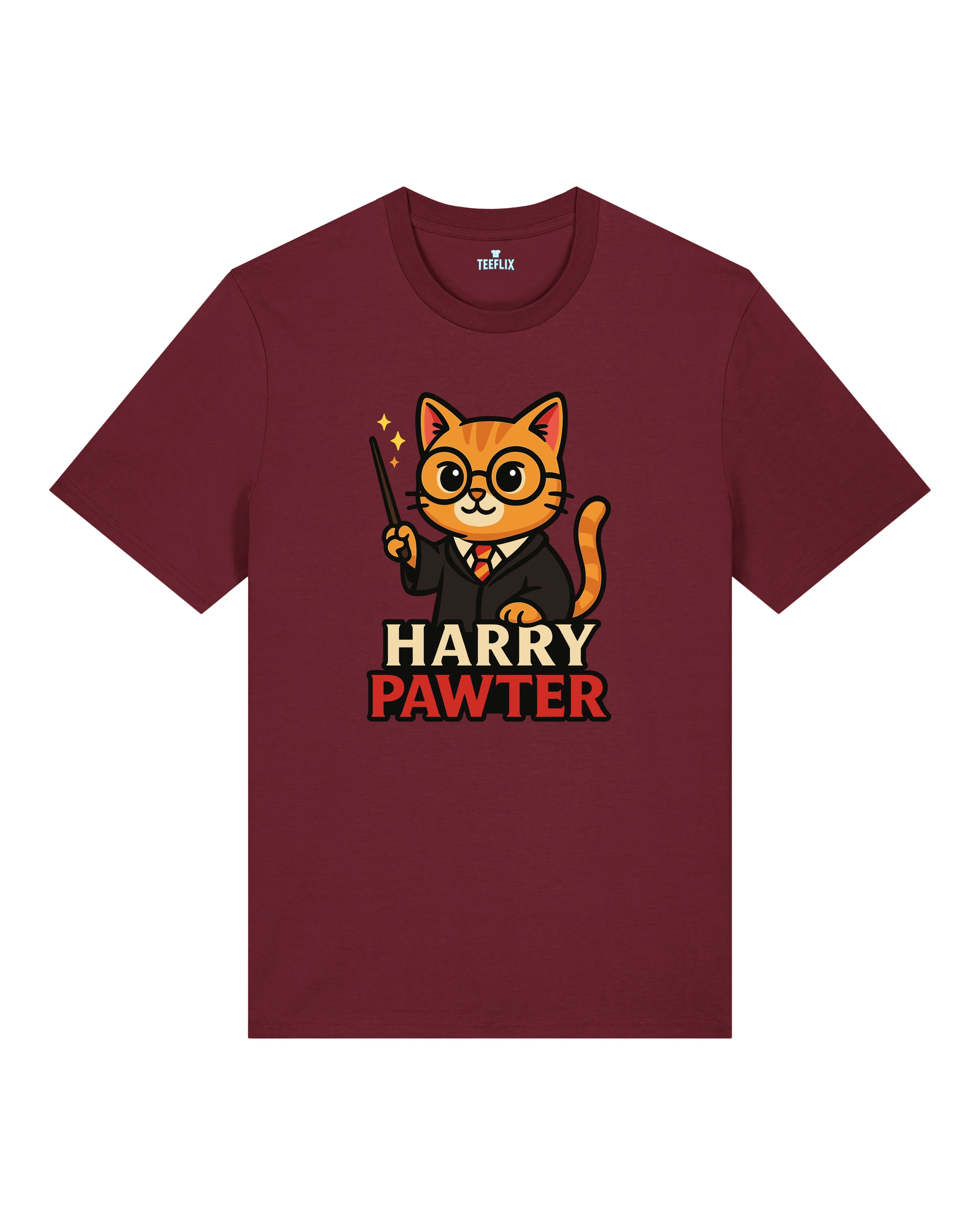 Harry Pawter Katze Lustiges T-Shirt Spruchshirt | teelavo