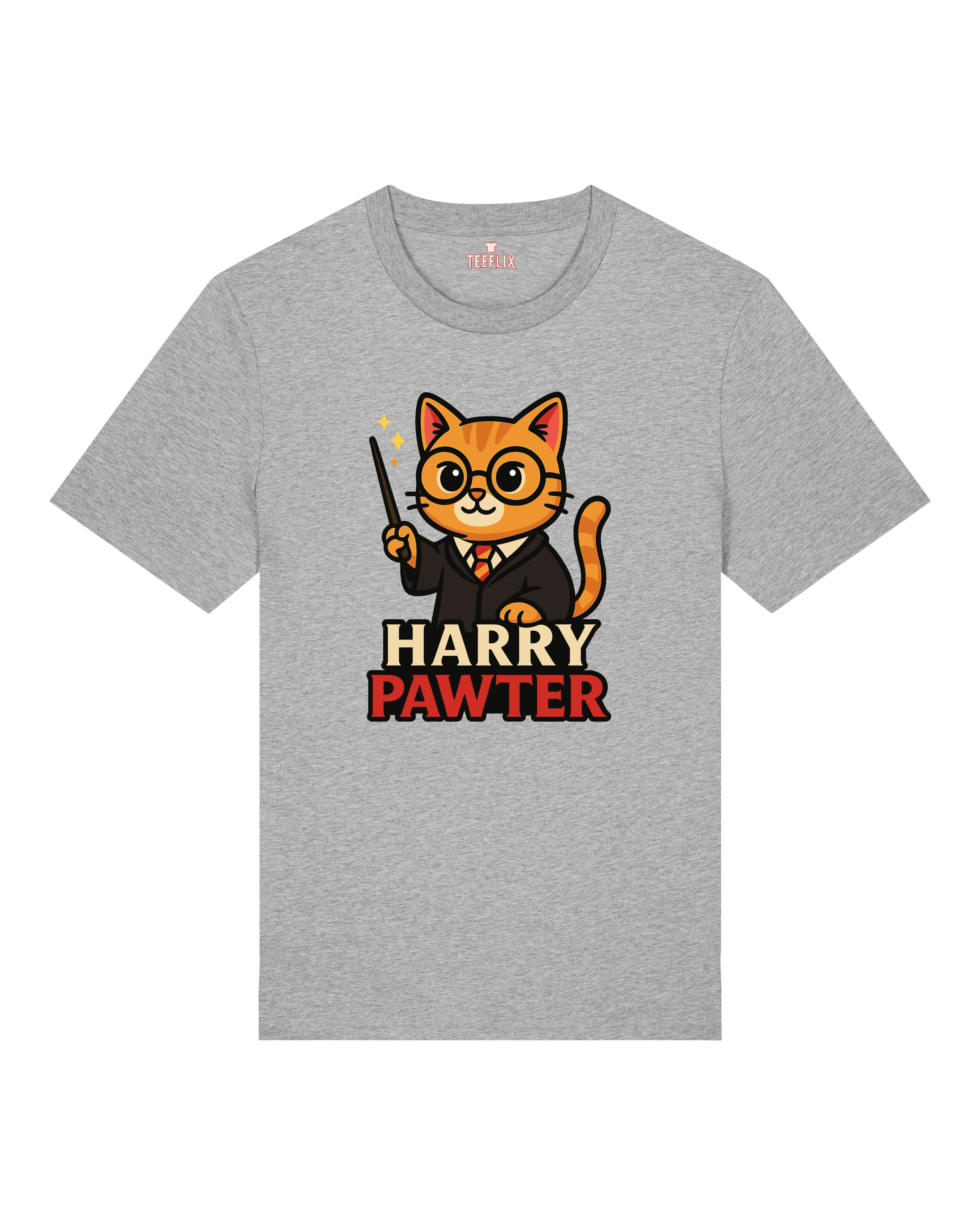 Harry Pawter Katze Lustiges T-Shirt Spruchshirt | teelavo