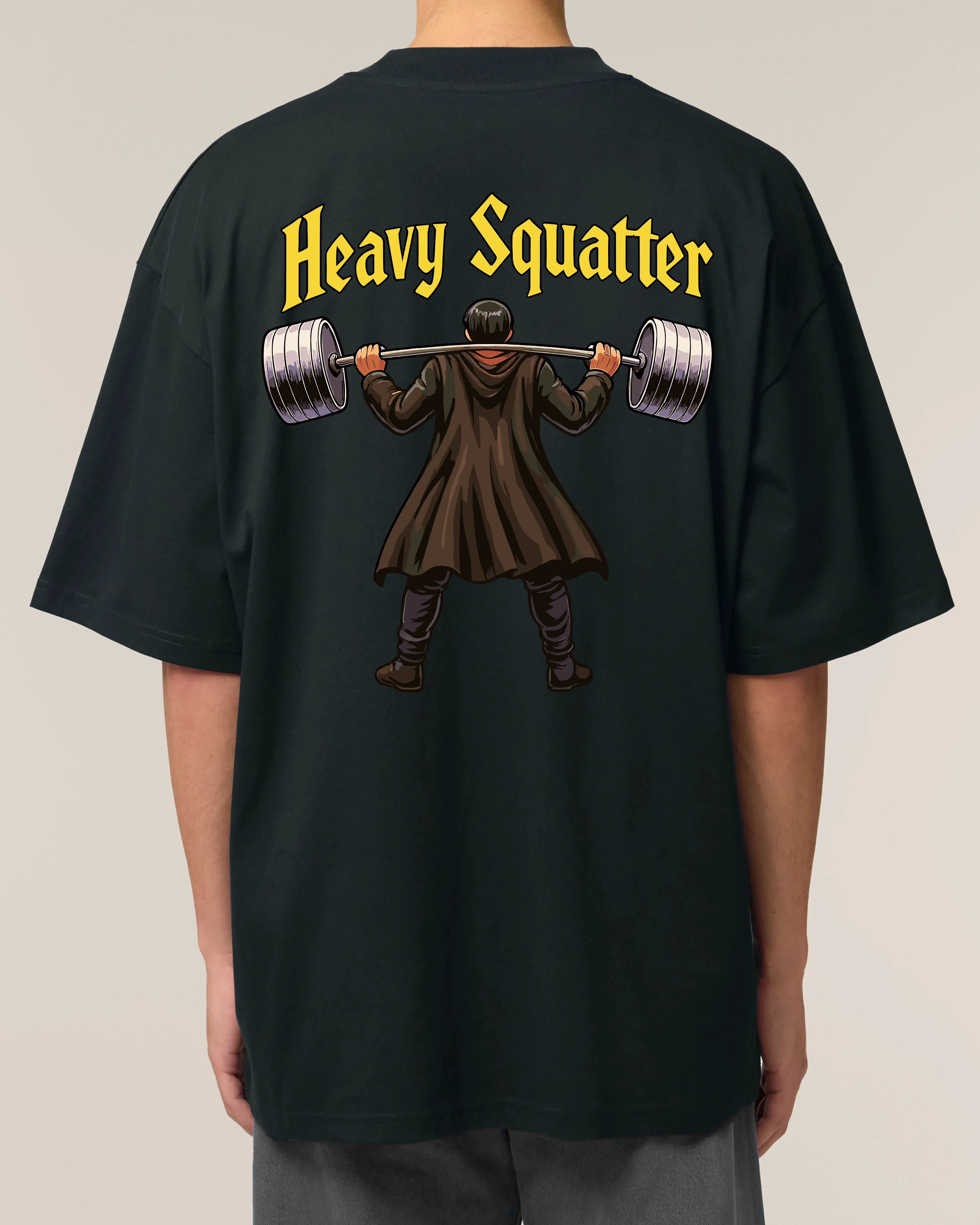 Heavy Squatter Oversized Gym Shirt Pump Cover | teelavo