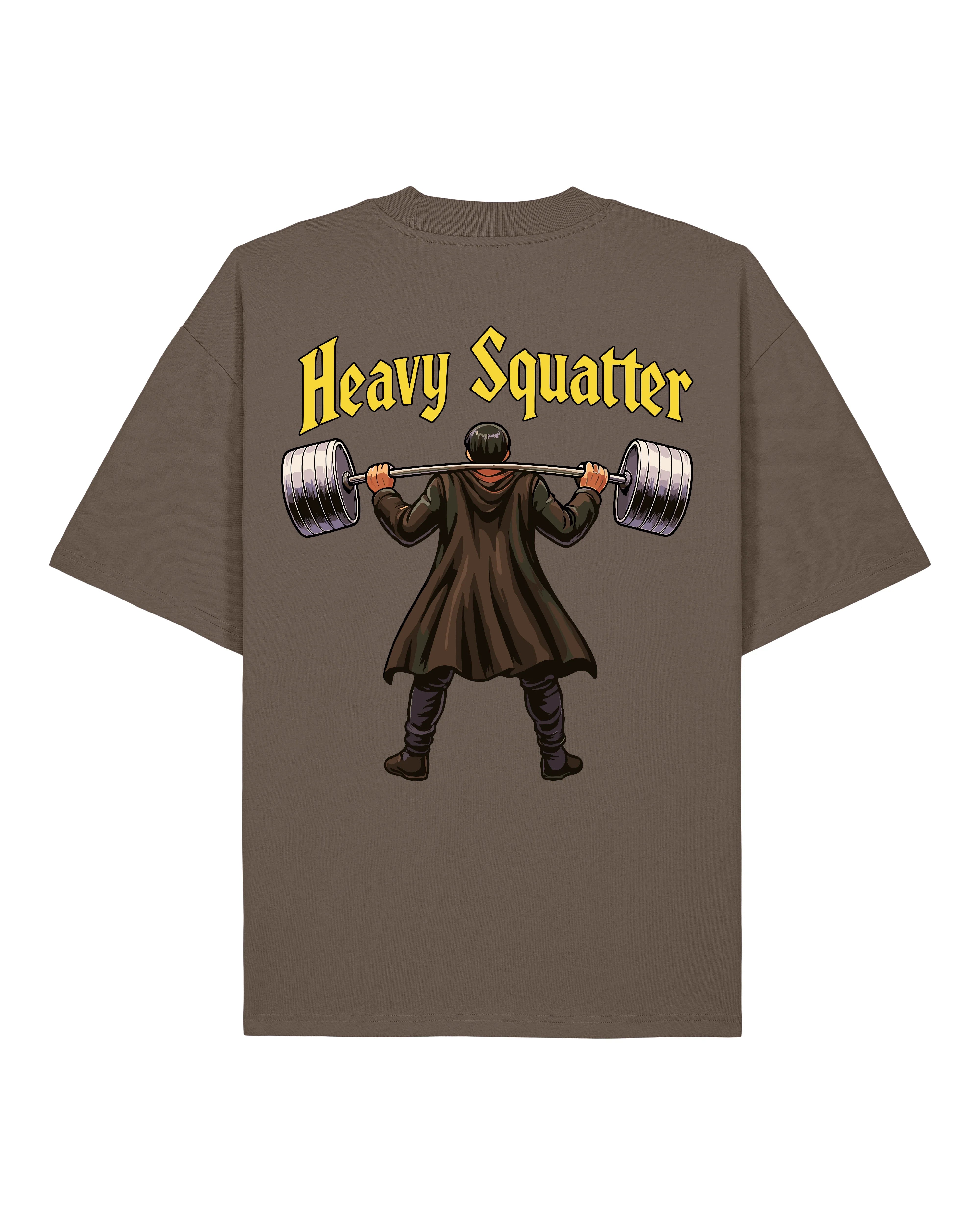 Heavy Squatter Oversized Gym Shirt Pump Cover | teelavo