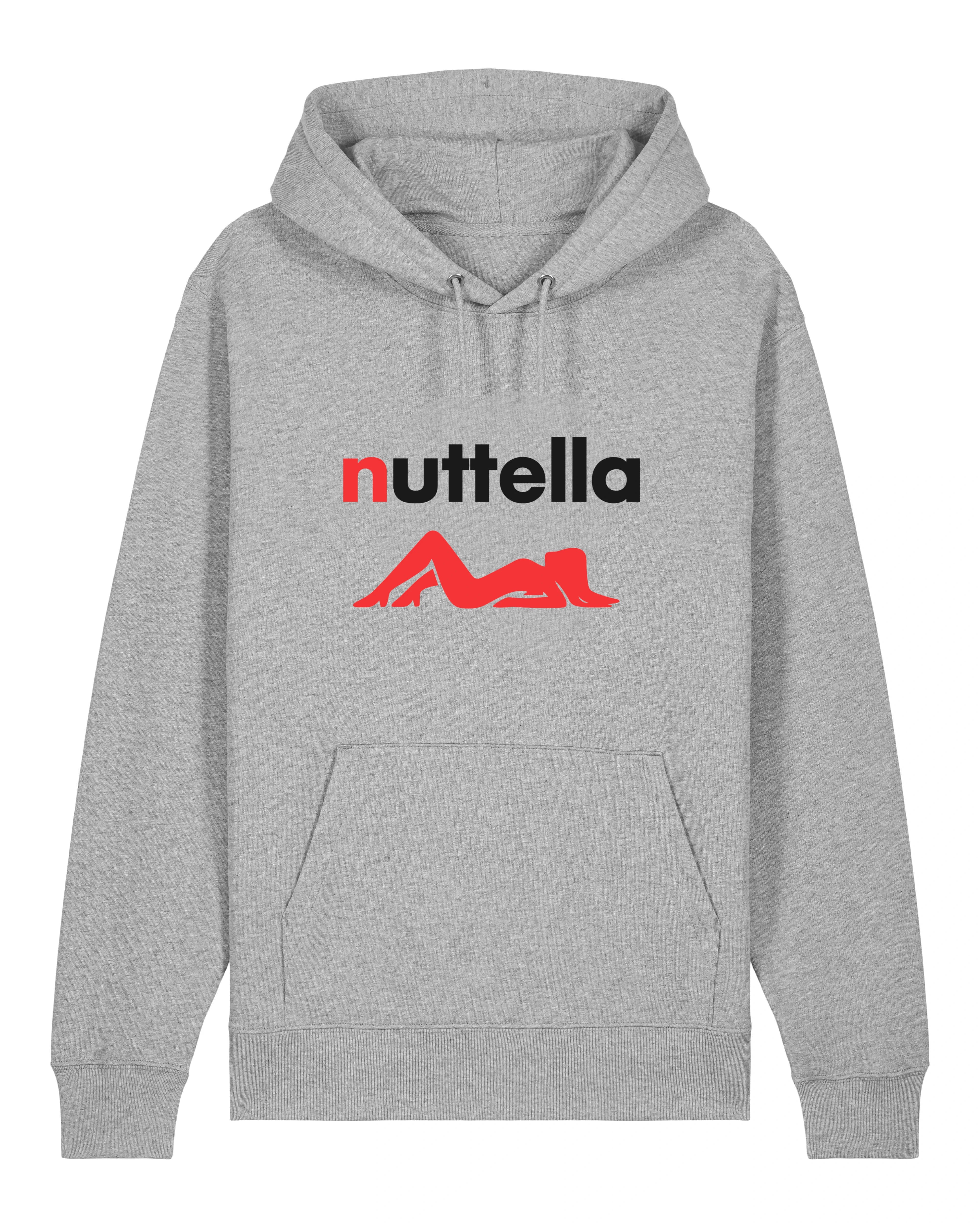 Nutella Parodie Hoodie – Lustiger Spruch Kapuzenpullover | teelavo