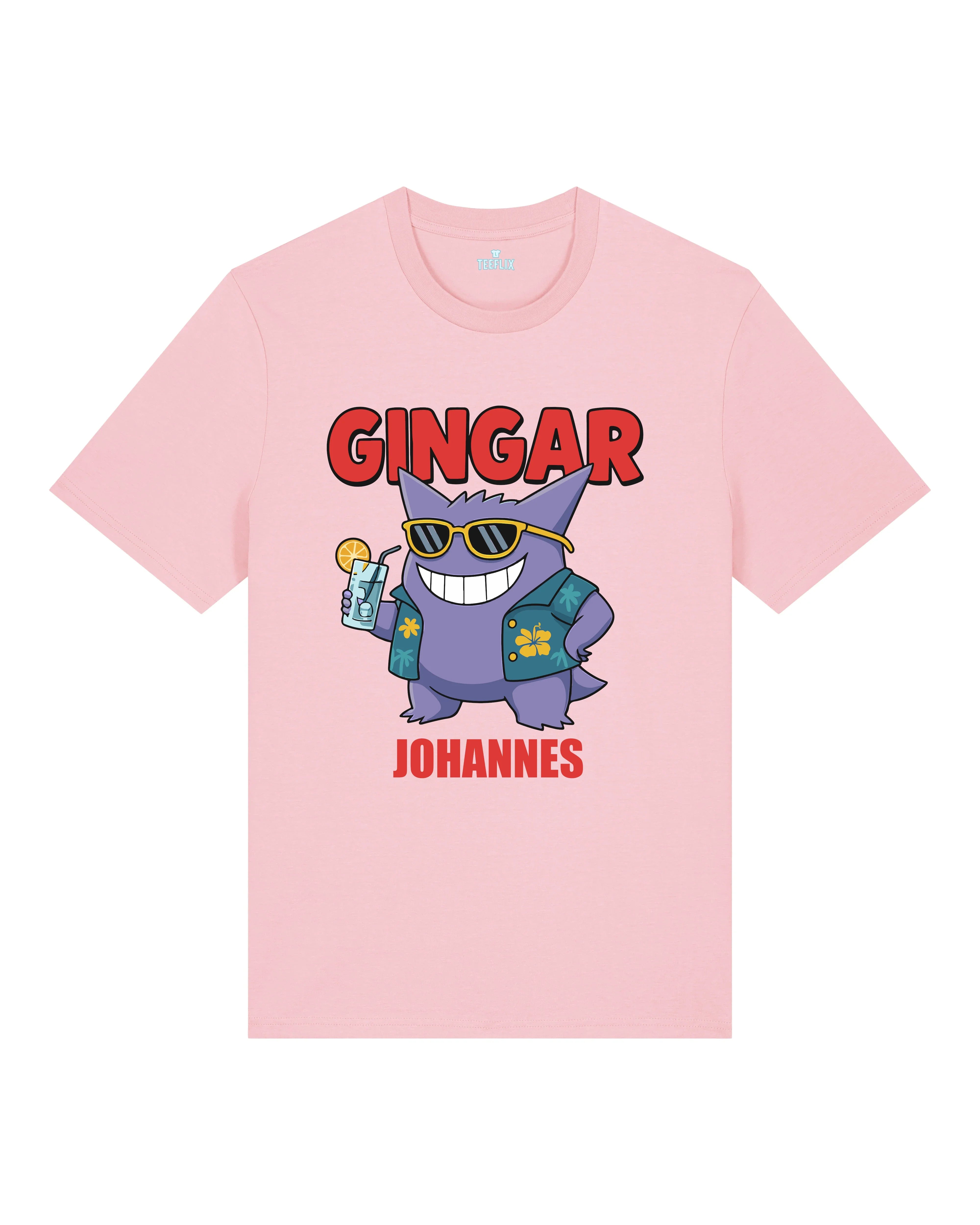 Lustiges JGA Shirt Gingar personalisierbar | teelavo