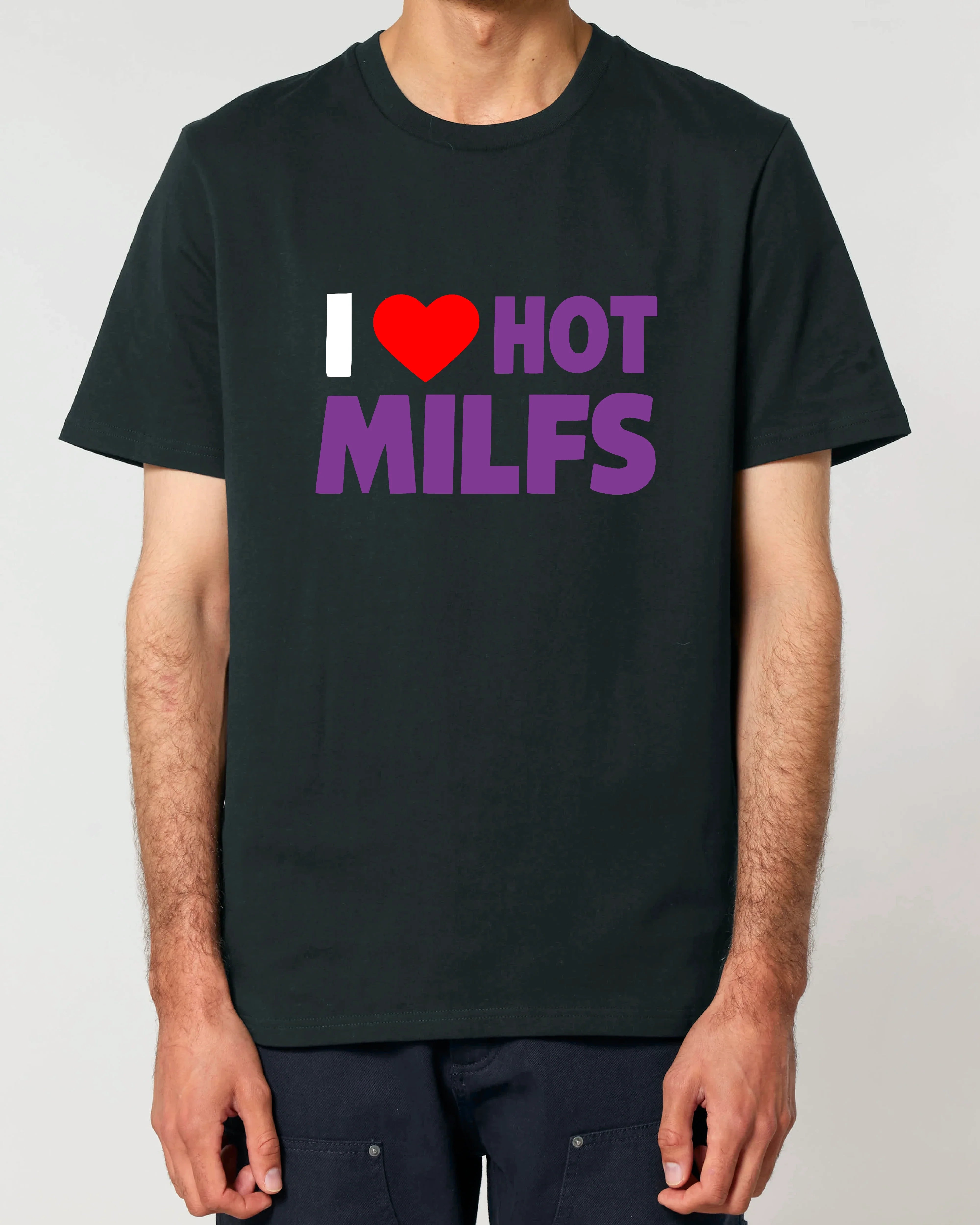 I Love Hot Milfs - Premium Shirt Unisex