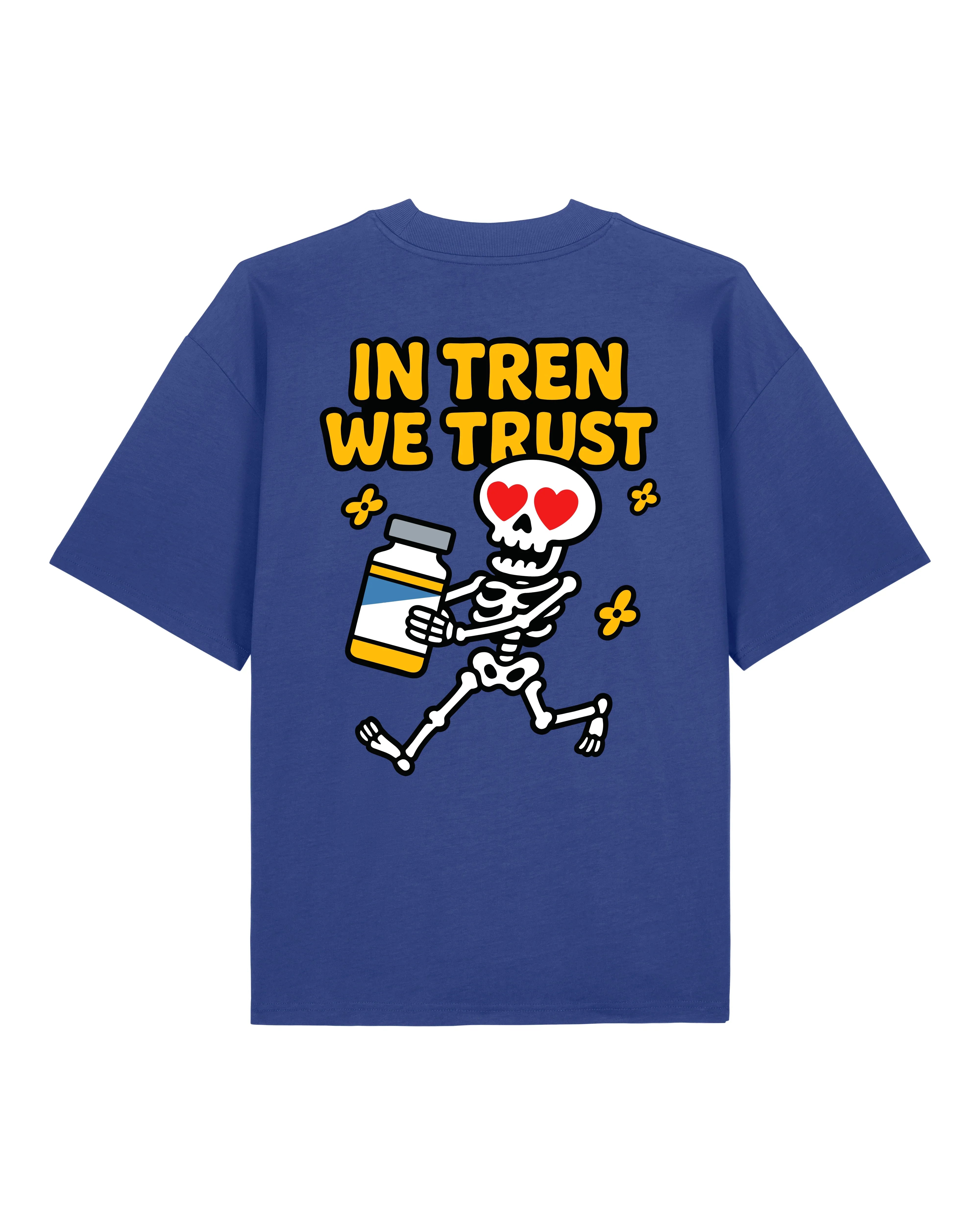 In Tren We Trust Pump Cover Oversized Gym Shirt | teelavo