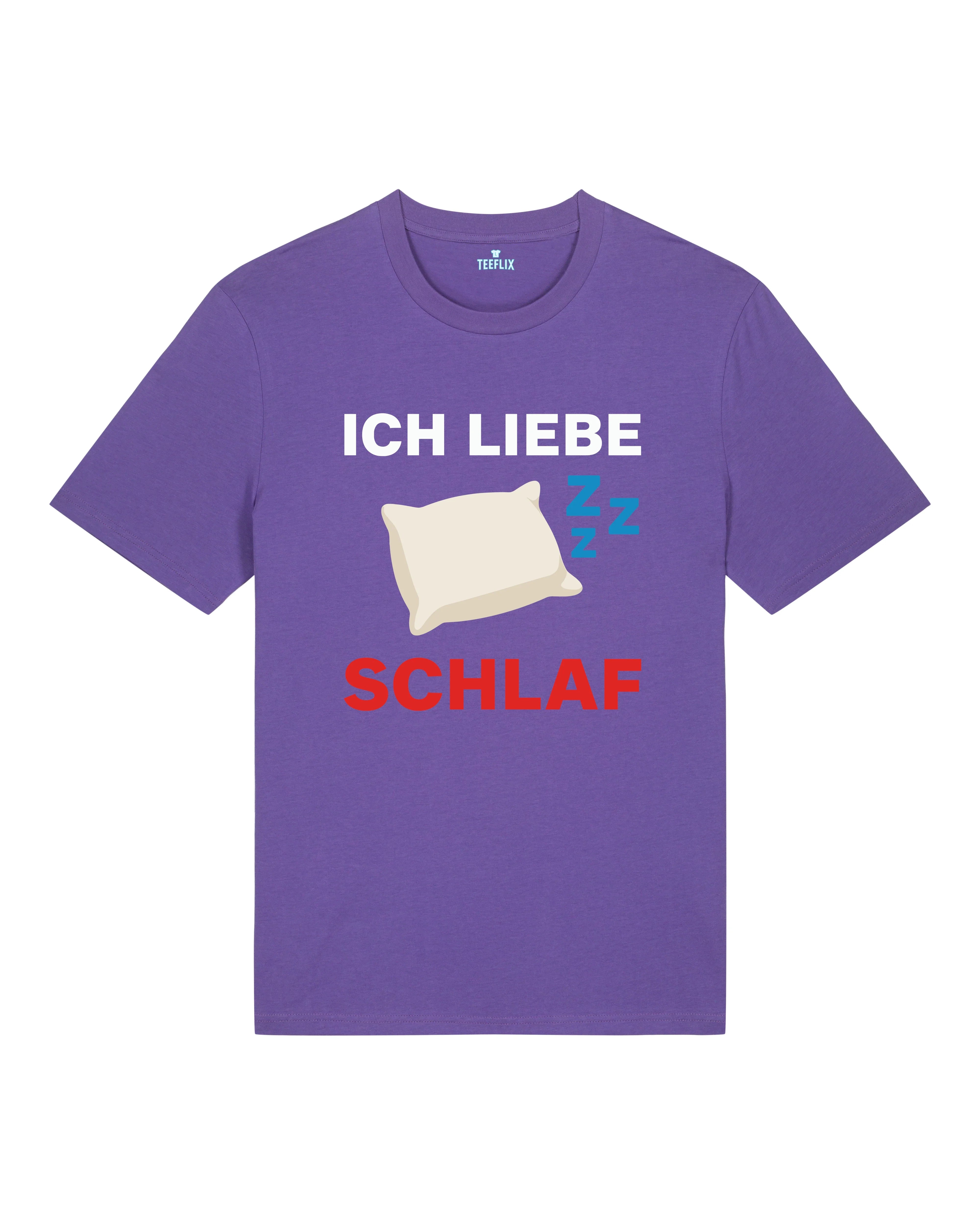 Lustiges Shirt Ich liebe Schlaf Fun T-Shirt | teelavo
