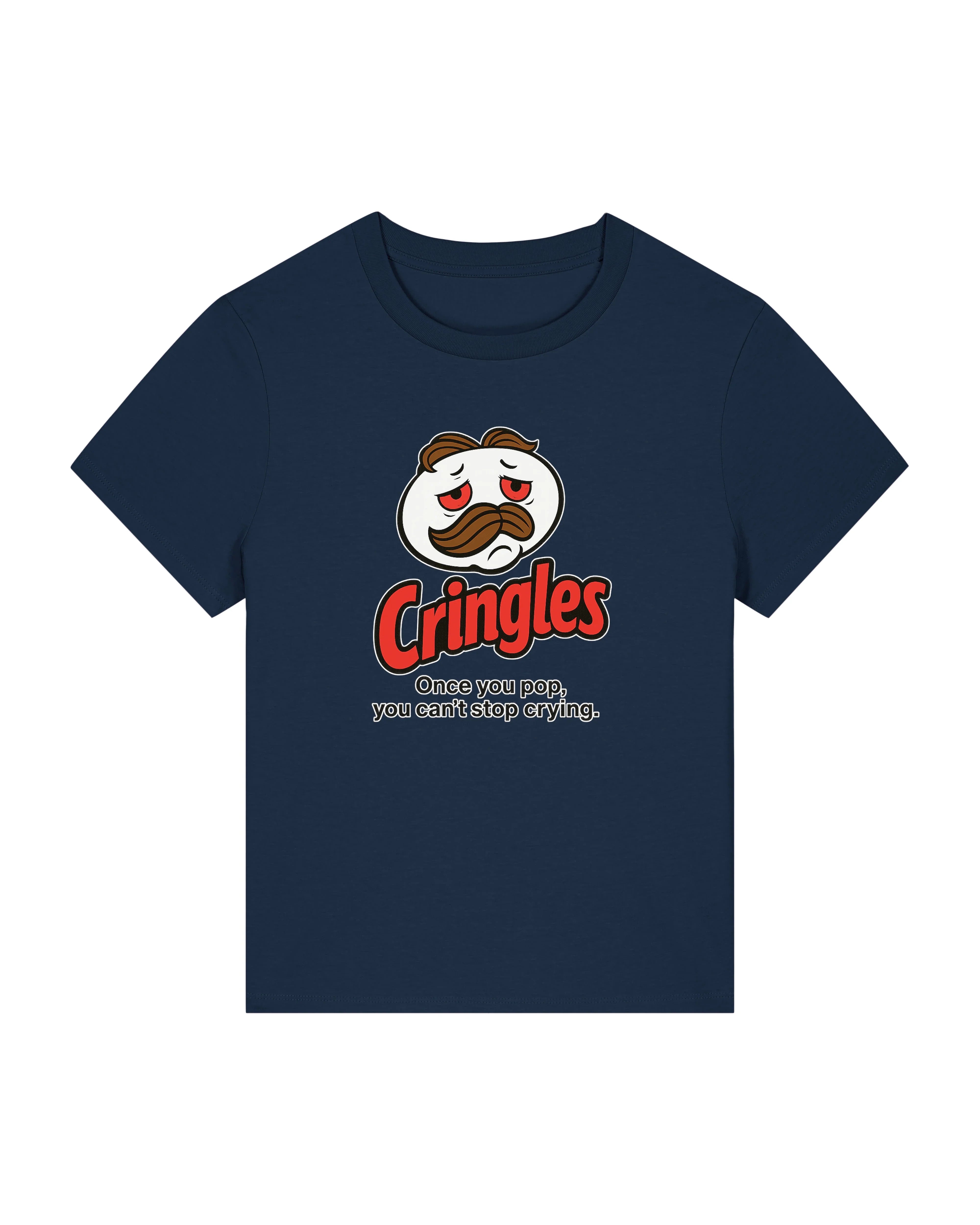 Cringles Damen T-Shirt Lustig Meme Shirt | teelavo