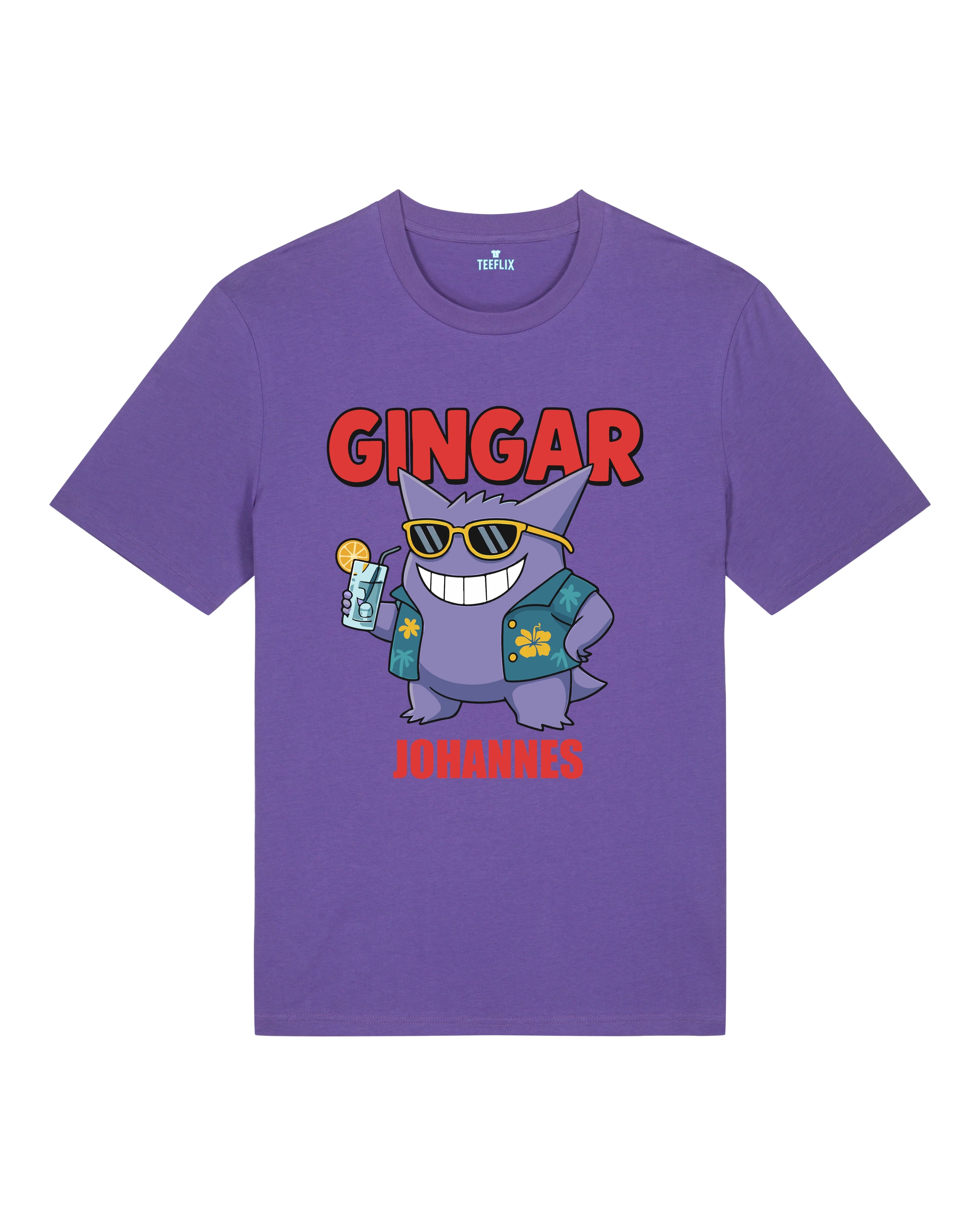 Lustiges JGA Shirt Gingar personalisierbar | teelavo